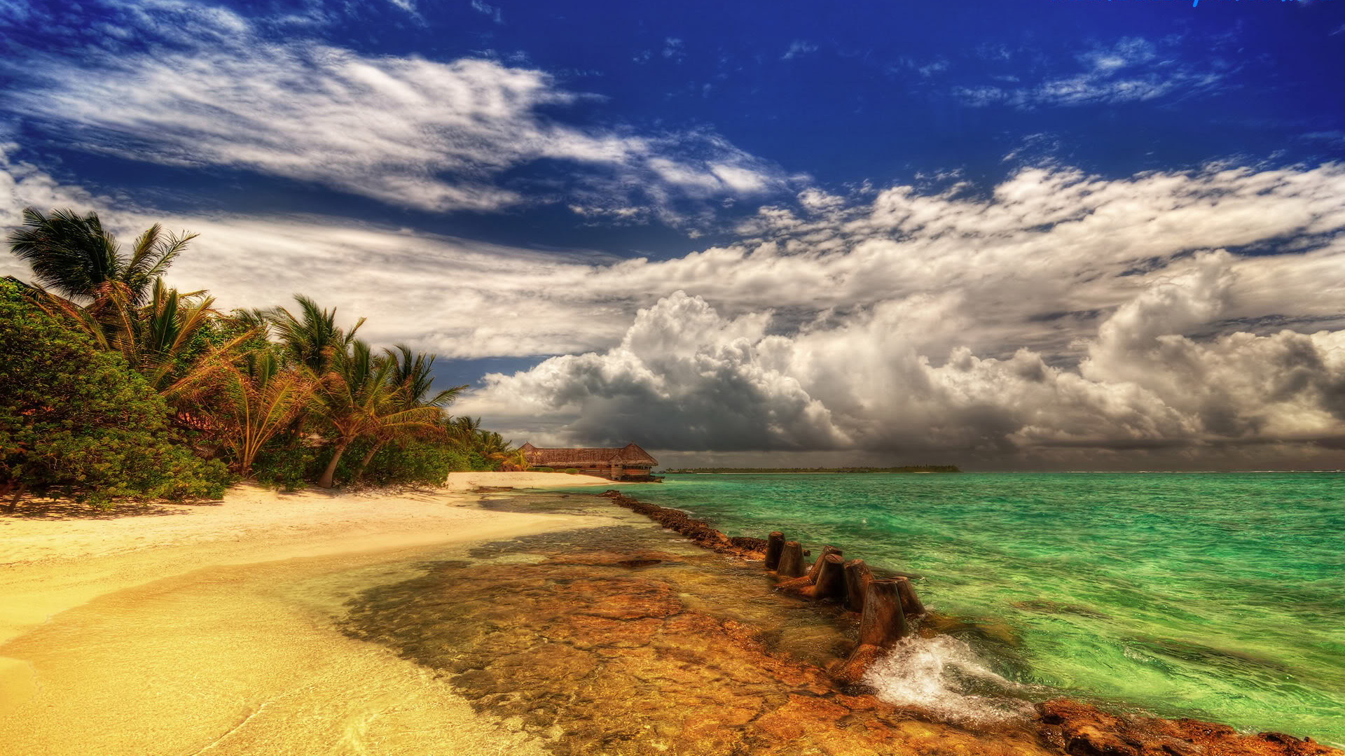 HDR Beach Wallpapers