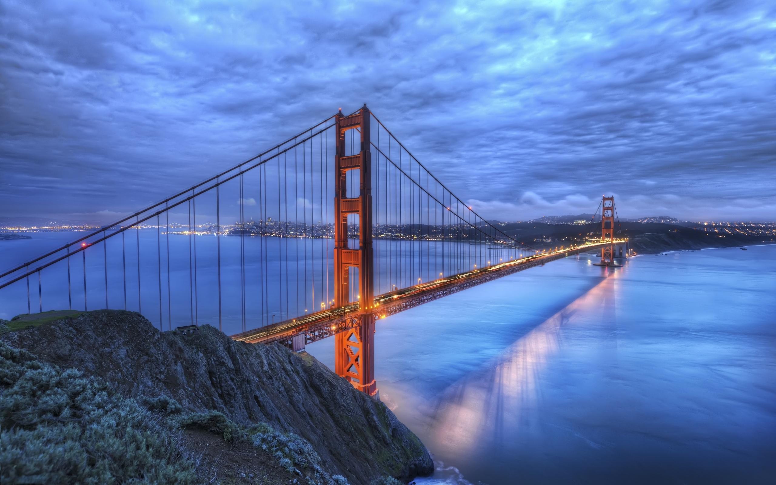HDR Golden Gate Wallpaper