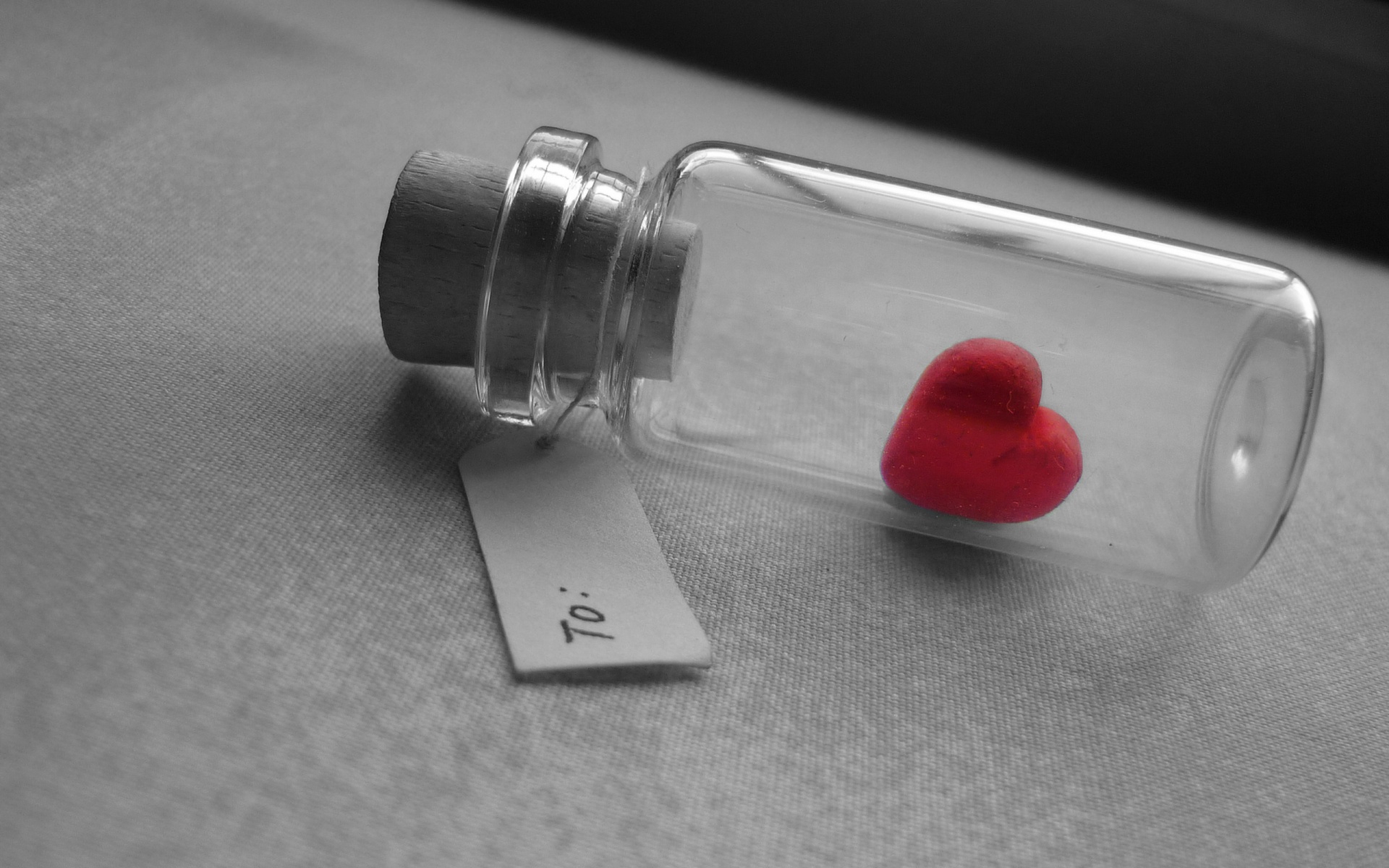 Heart in Bottle