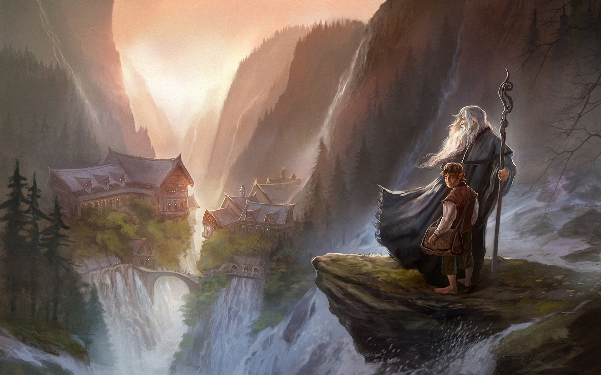 Hobbit gandalf art