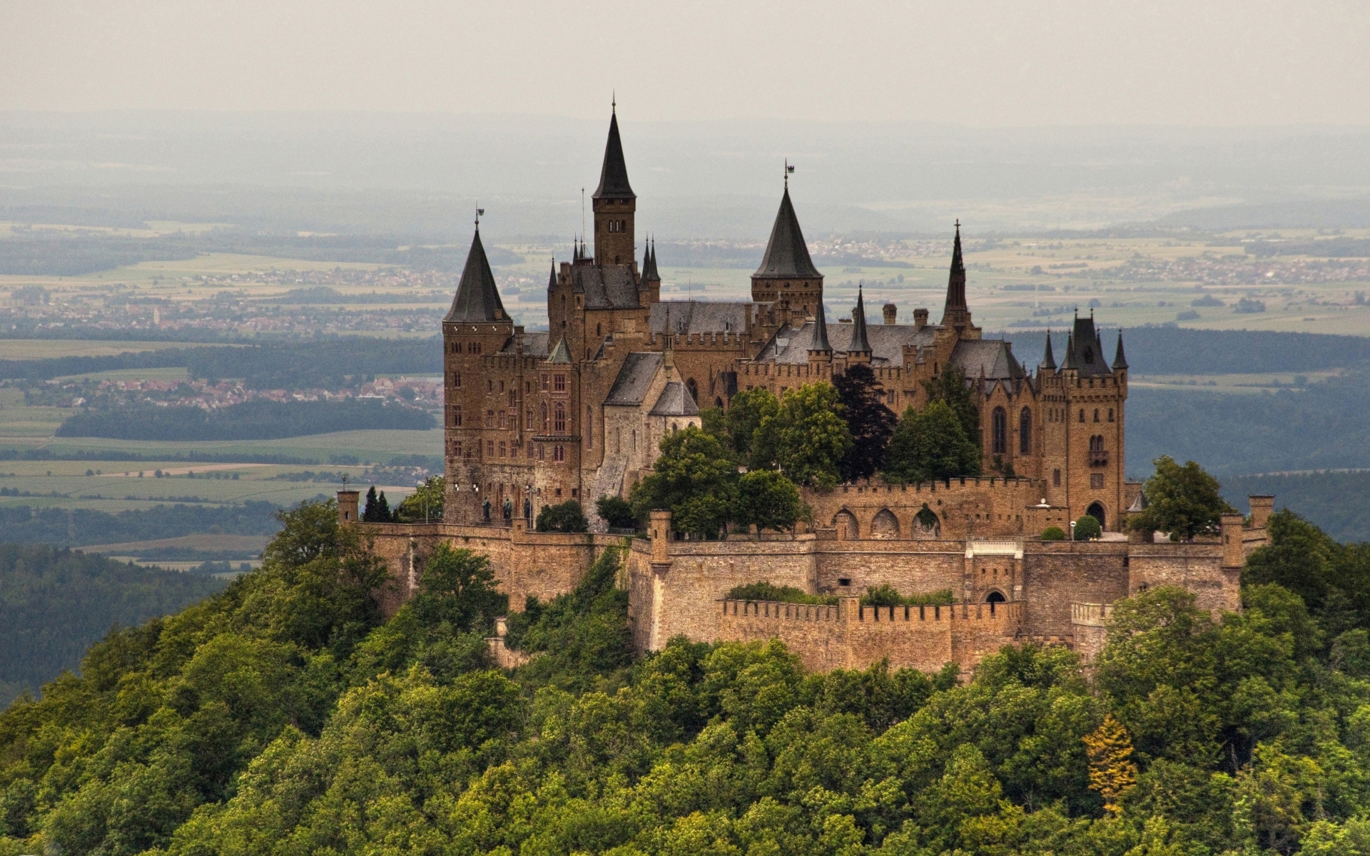 Hohenzollern castle hd wallpaper