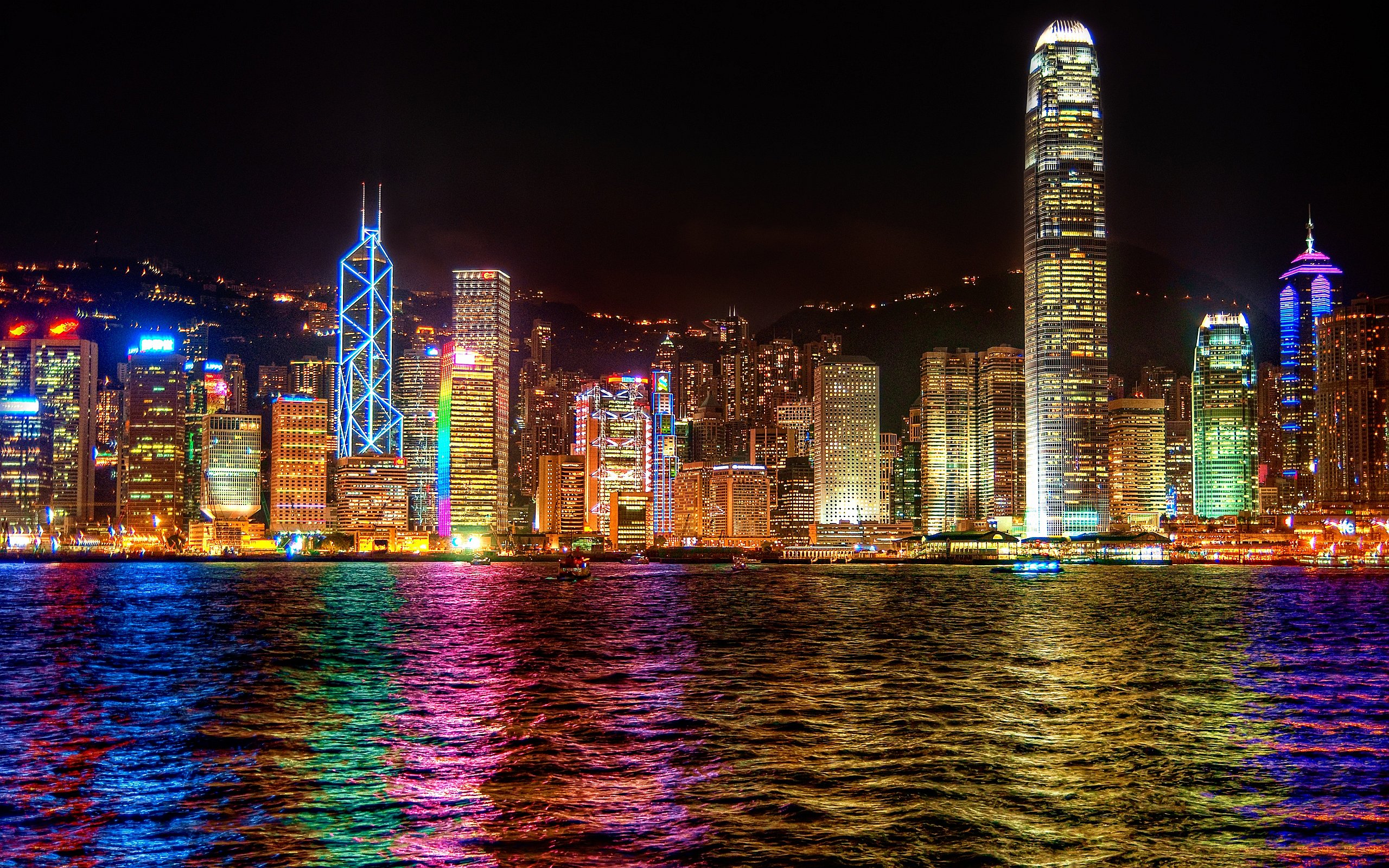 Hong kong colorfulness