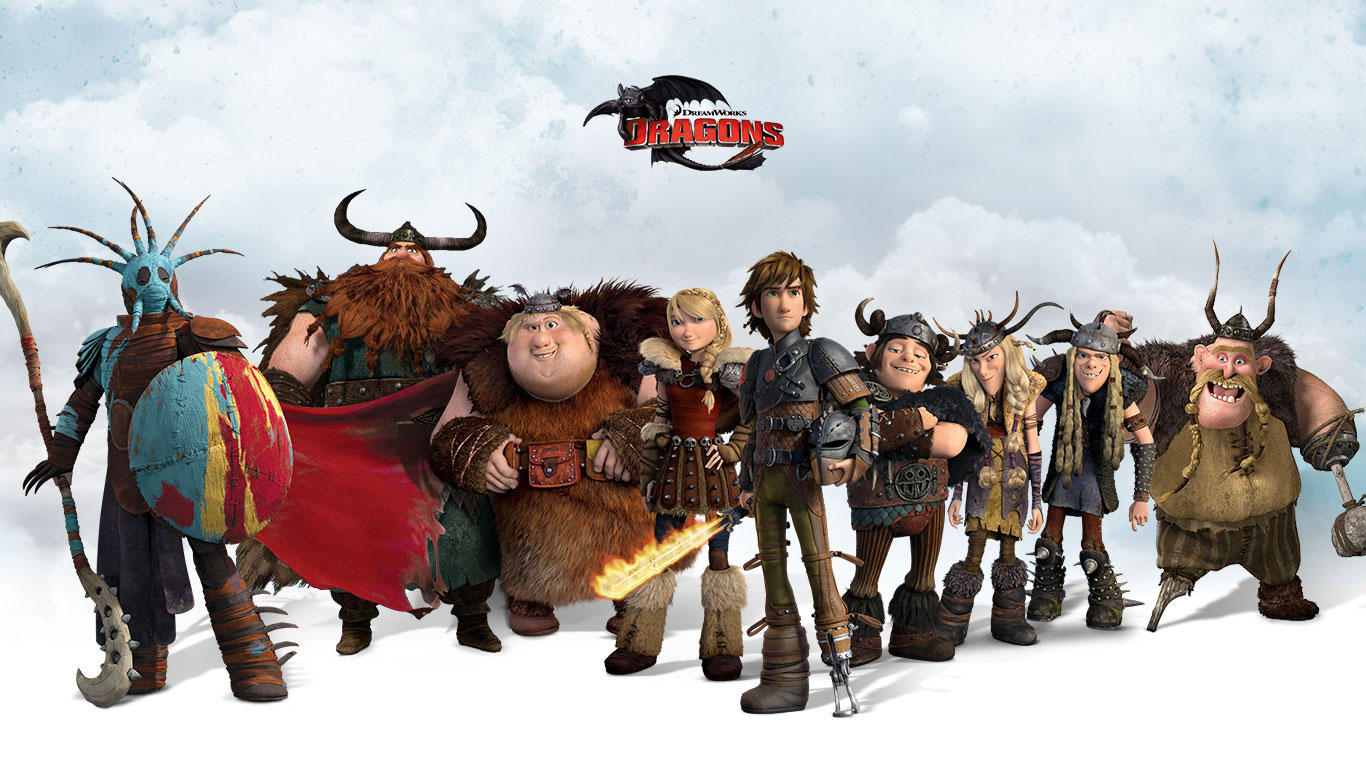 How to train your dragon 2 Characters Vikings 1366×768