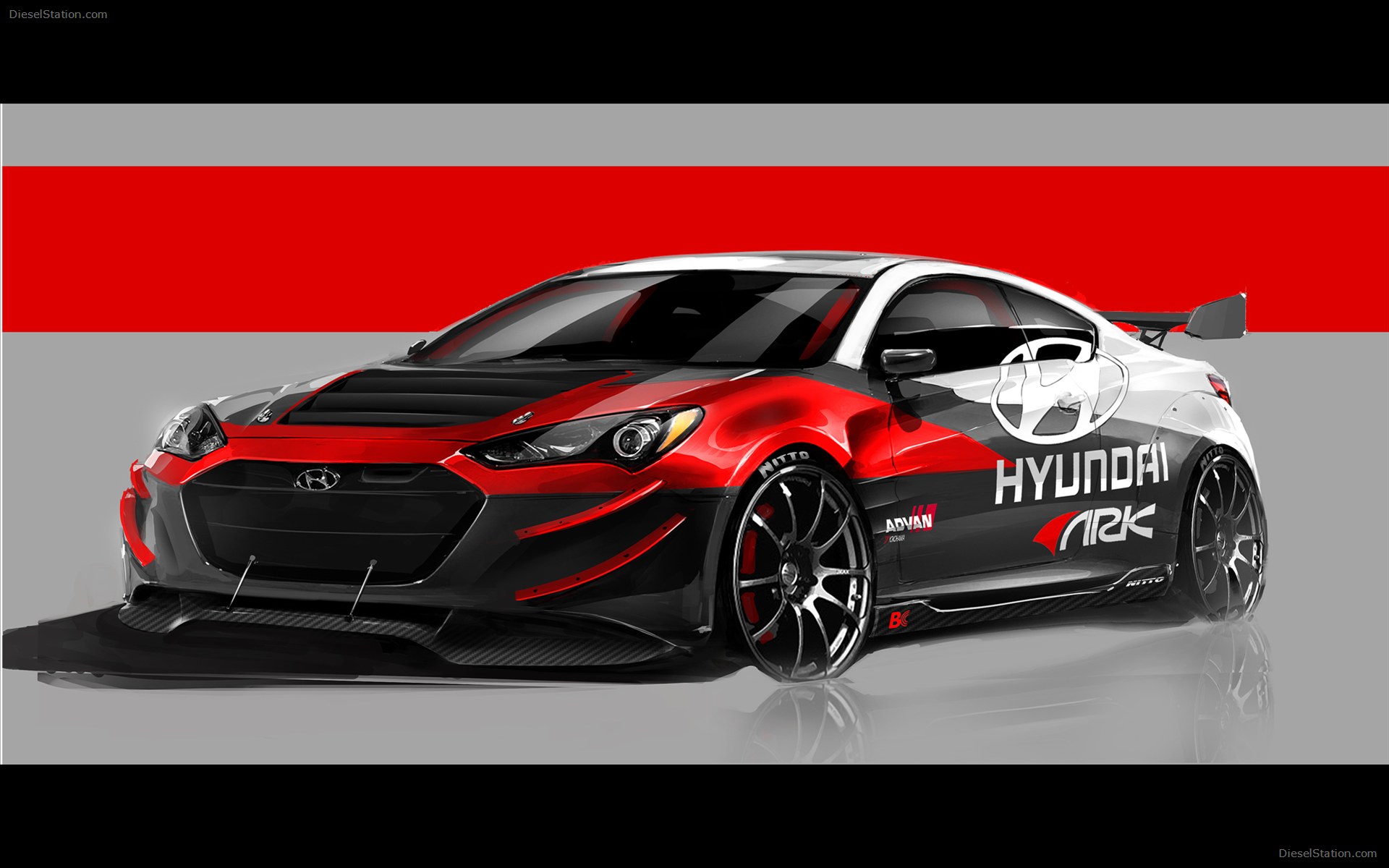 Hyundai genesis track edition