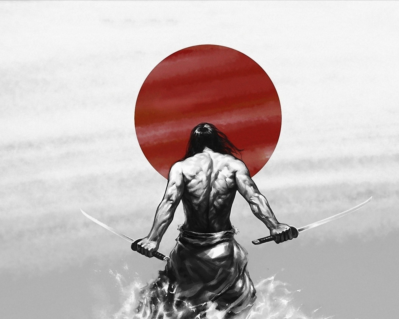 Japan katana warrior
