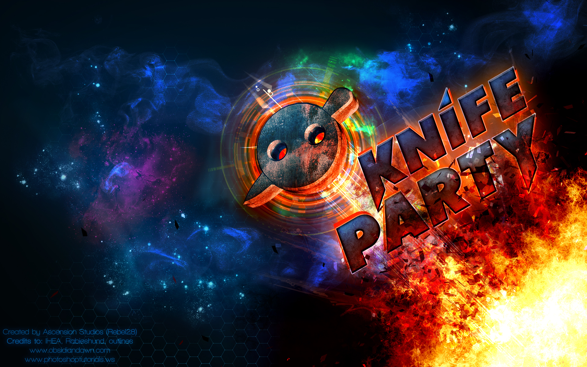 Knife Party Wallpaper by rebel28 Knife Party Wallpaper by rebel28