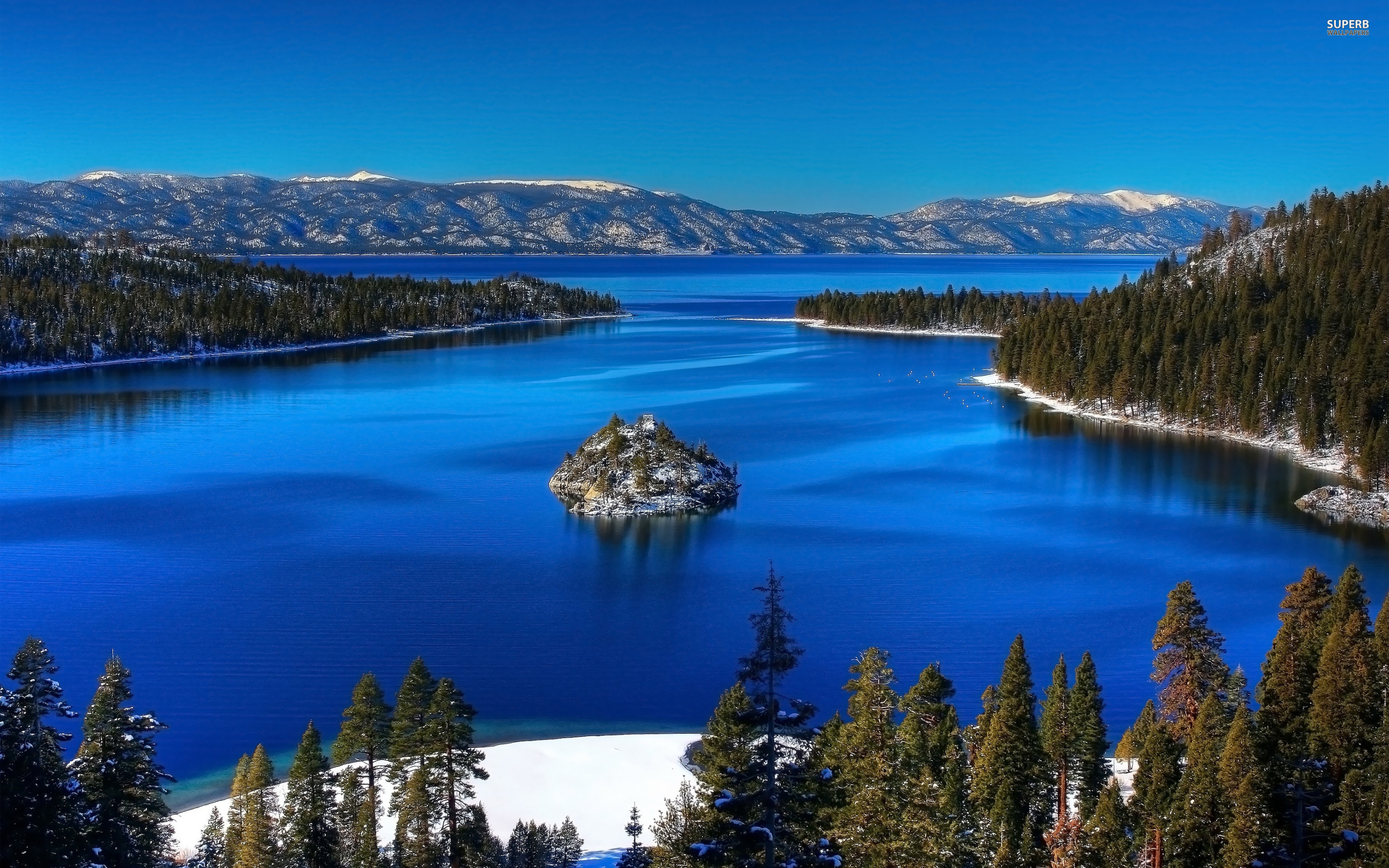 Beautiful Lake Tahoe Usa Wallpaper