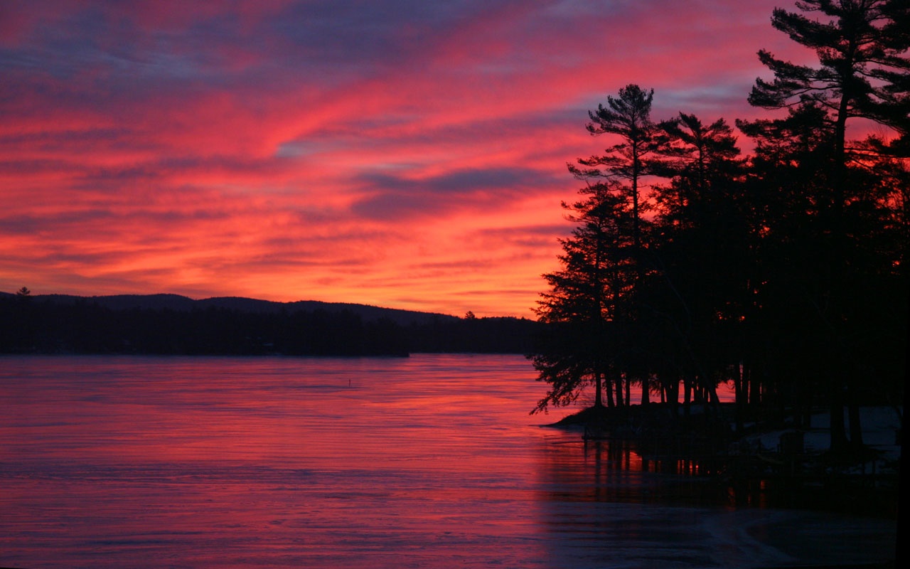 Lake View Sunset