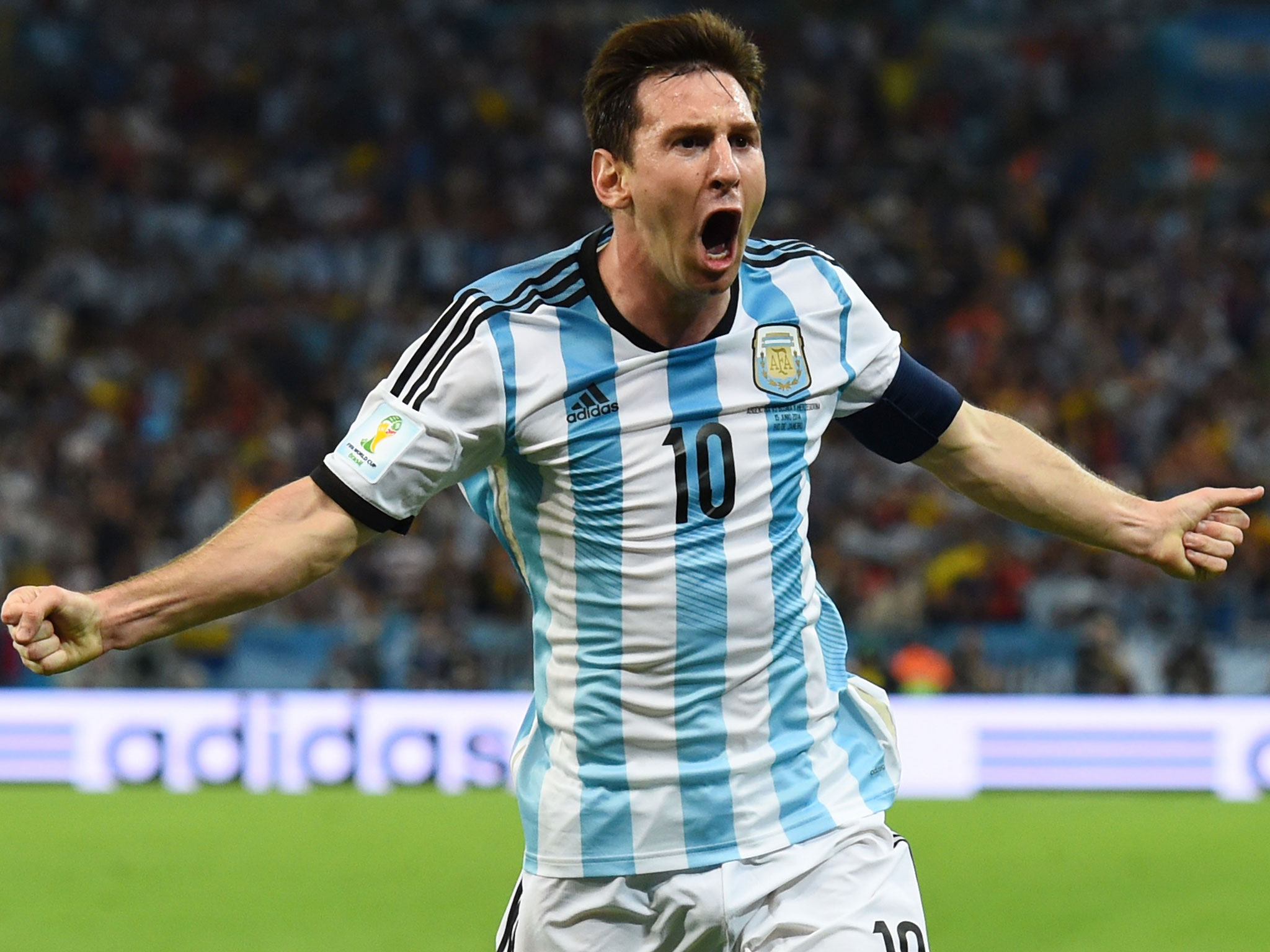 Argentina 2 Bosnia-Herzegovina 1: Lionel Messi 'relieved' after scoring wonder strike - International - Football - The Independent