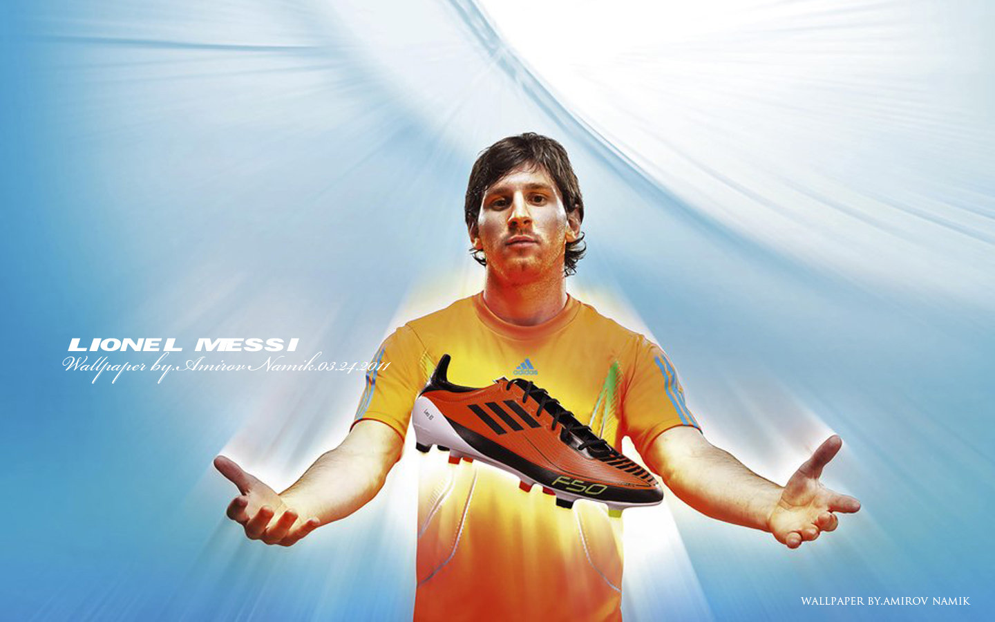 Lionel Messi Adidas Boots Cristiano Ronaldo Football Wallpaper 1440x900px