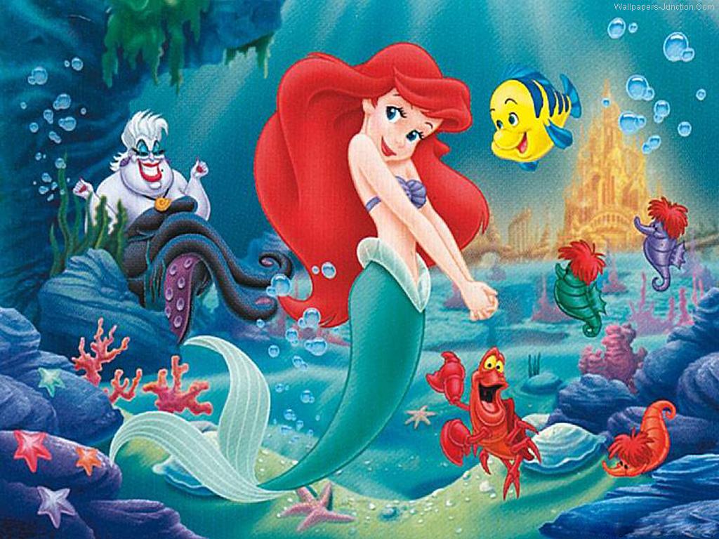 Little Mermaid Ariel Desktop Wallpaper