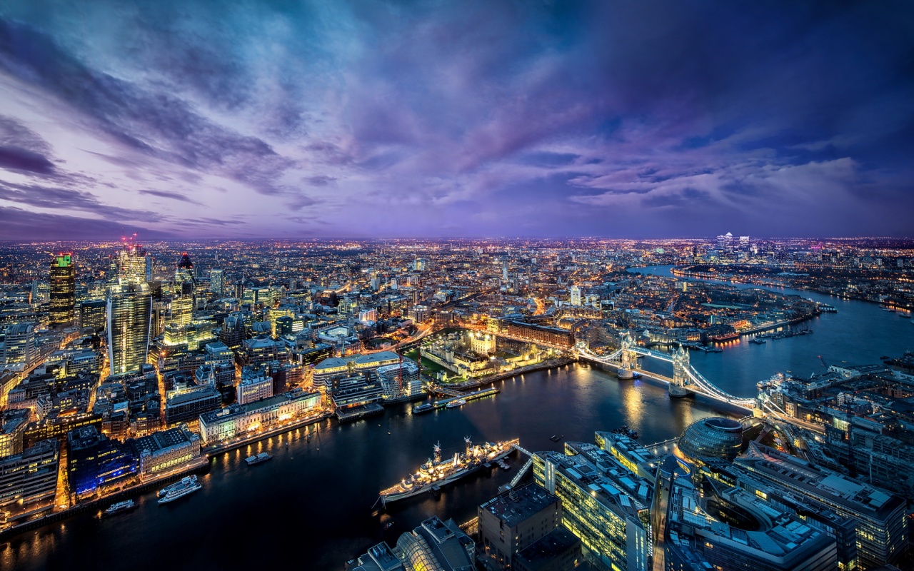 Description: The Wallpaper above is London evening city lights Wallpaper in Resolution 1280x800. Choose your Resolution and Download London evening city ...
