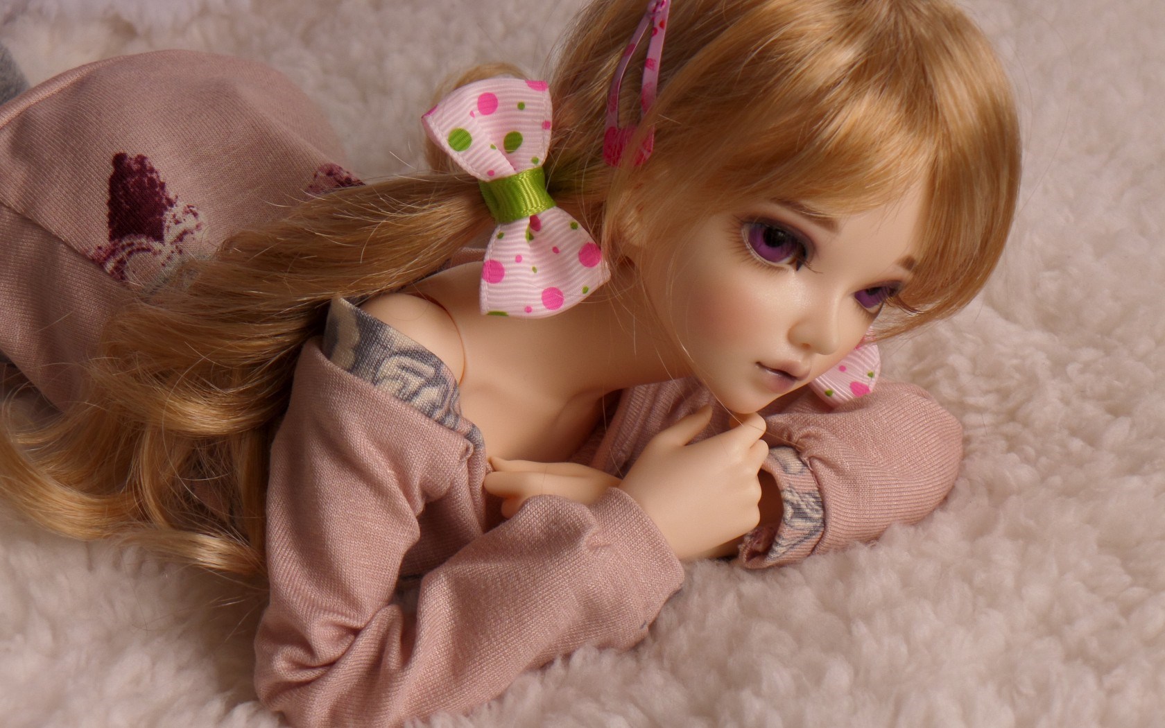 Lovely Doll Blonde Toy