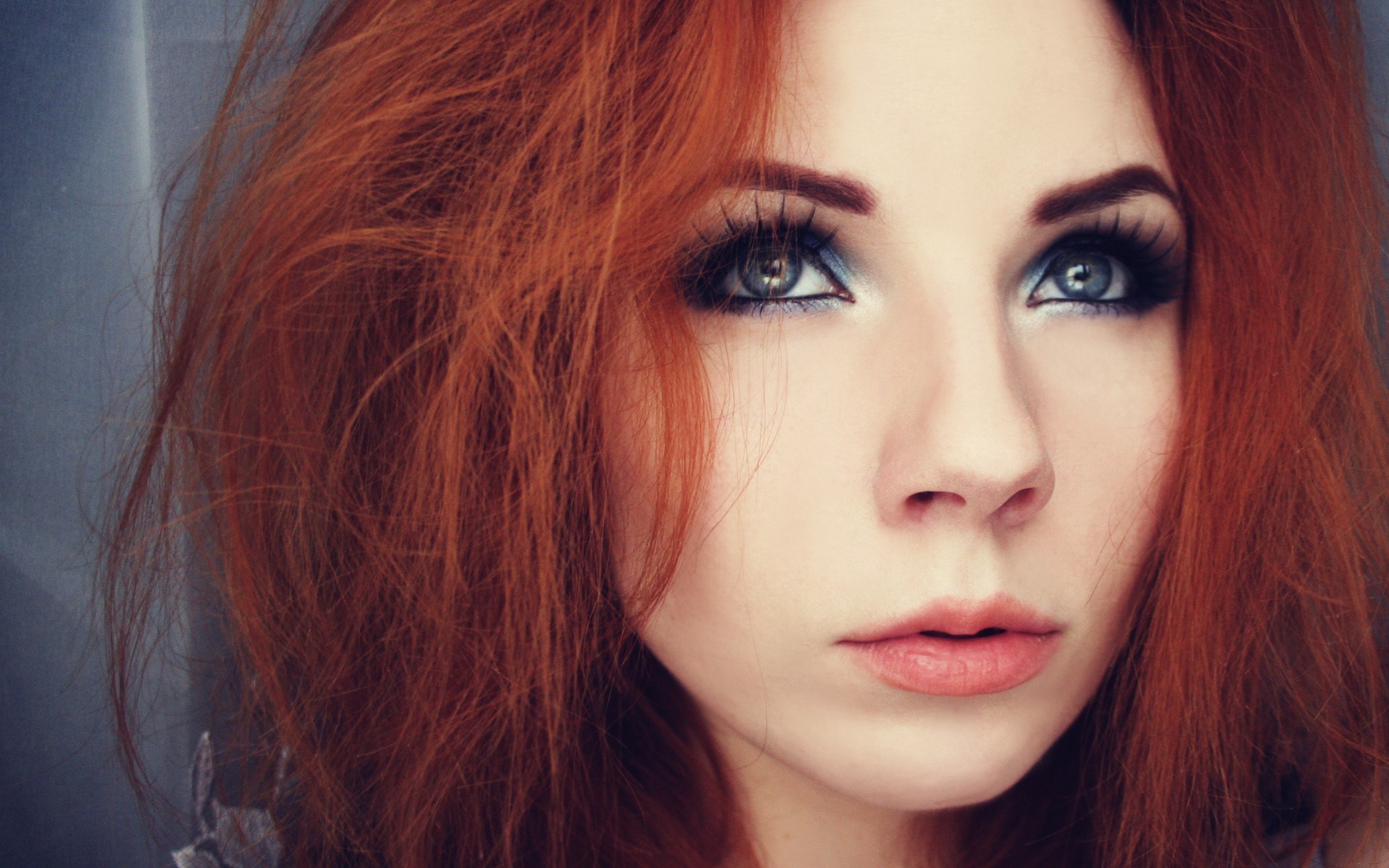 Lovely Redhead Portrait Girl
