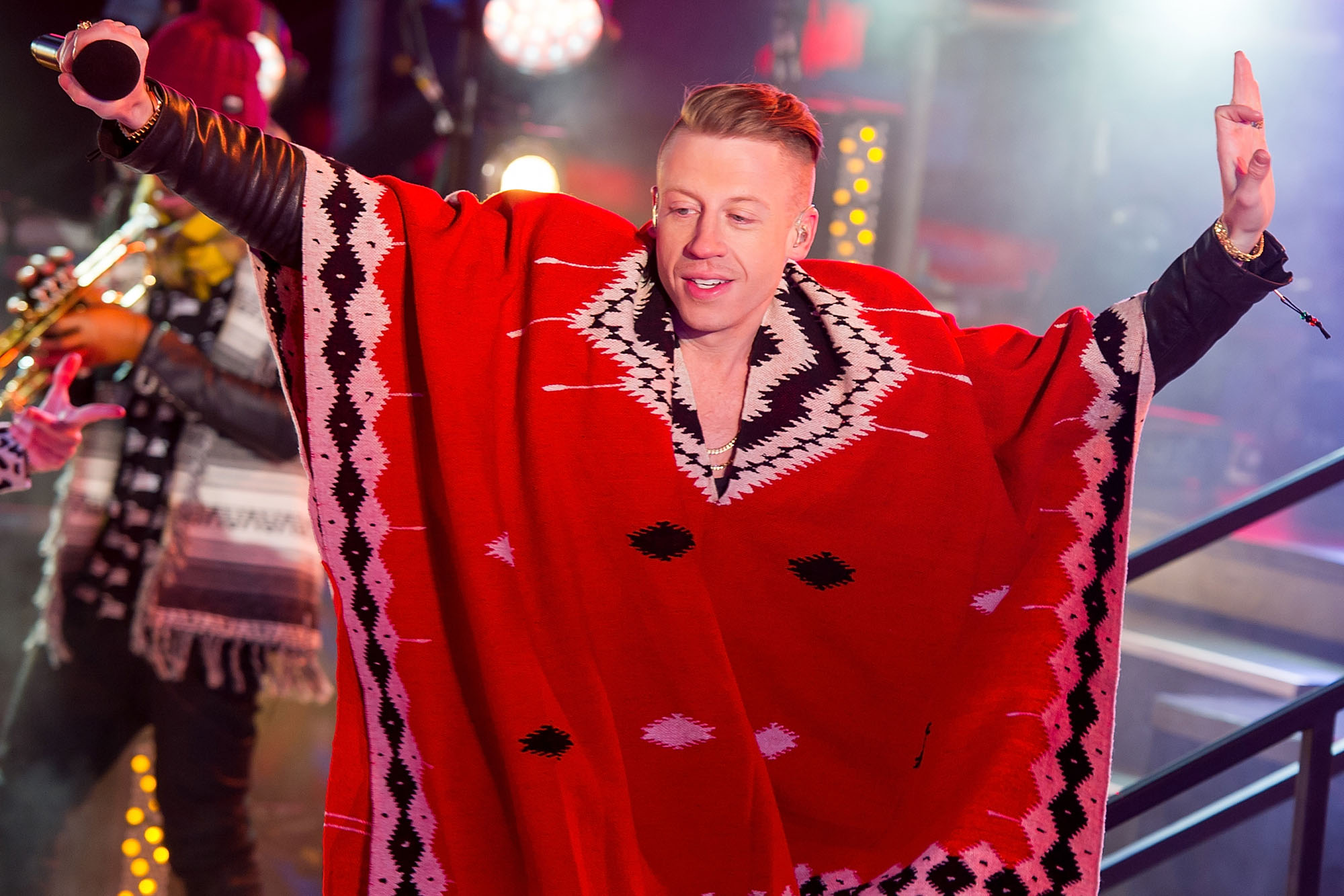 Macklemore performs at Dick Clark's New Year's Rockin' Eve Photo: Michael Stewart/WireImage