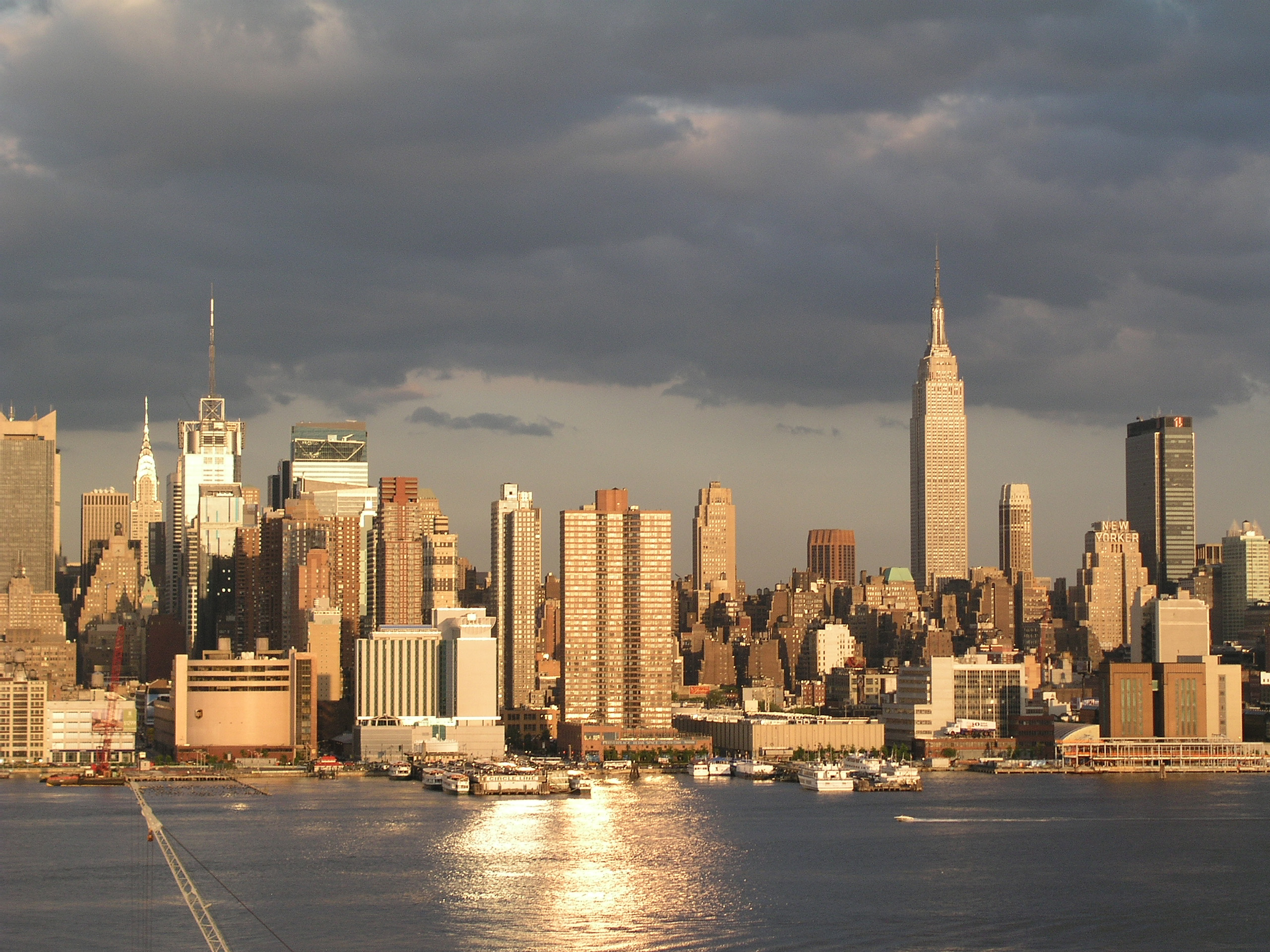 Manhattan nyc skyline