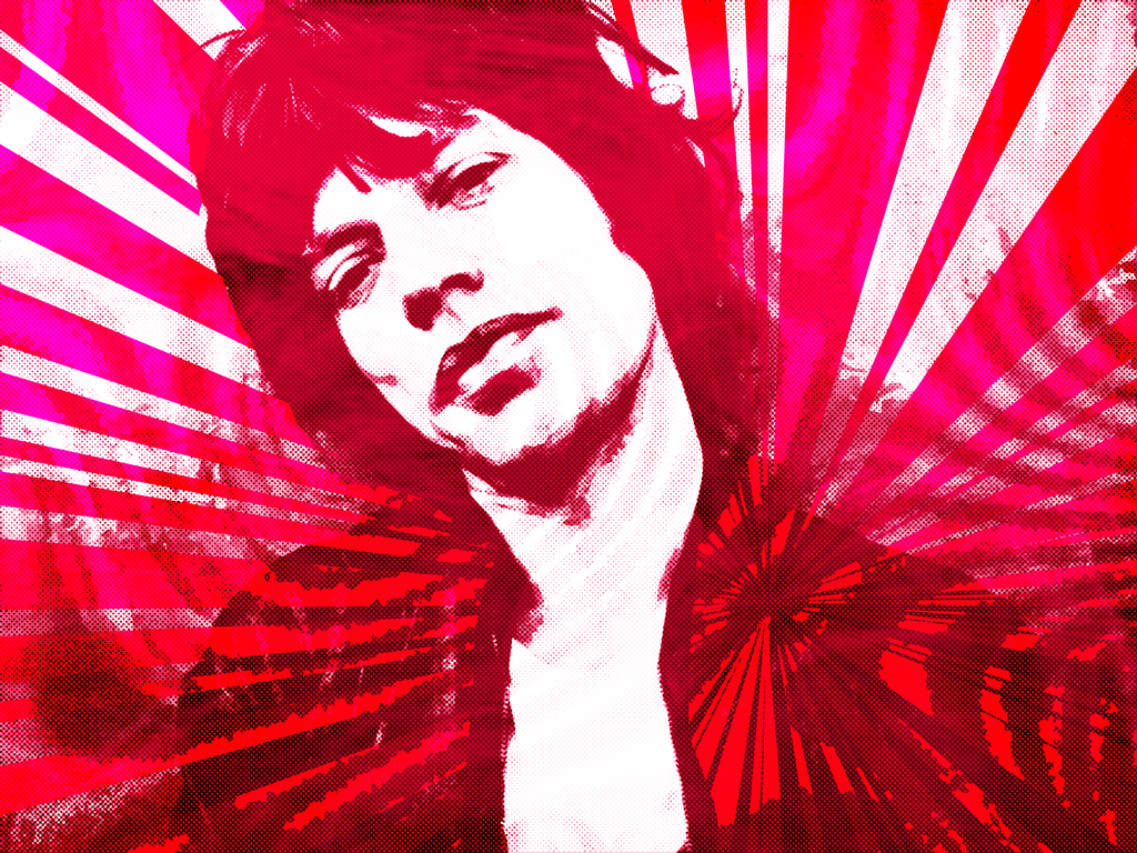 Mick Jagger Pop Graphic by ashleeeyyy ...