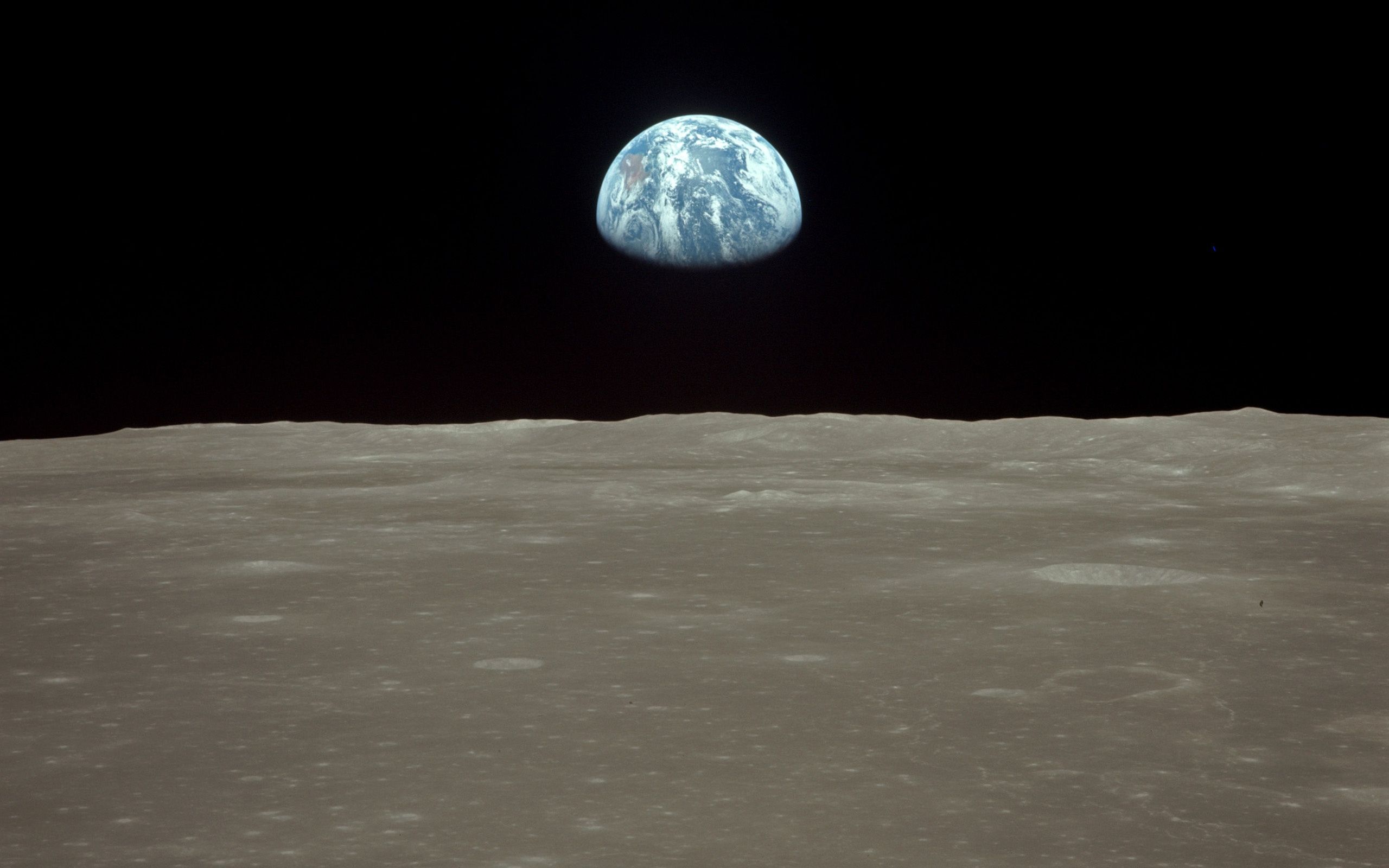 Moon Earth View