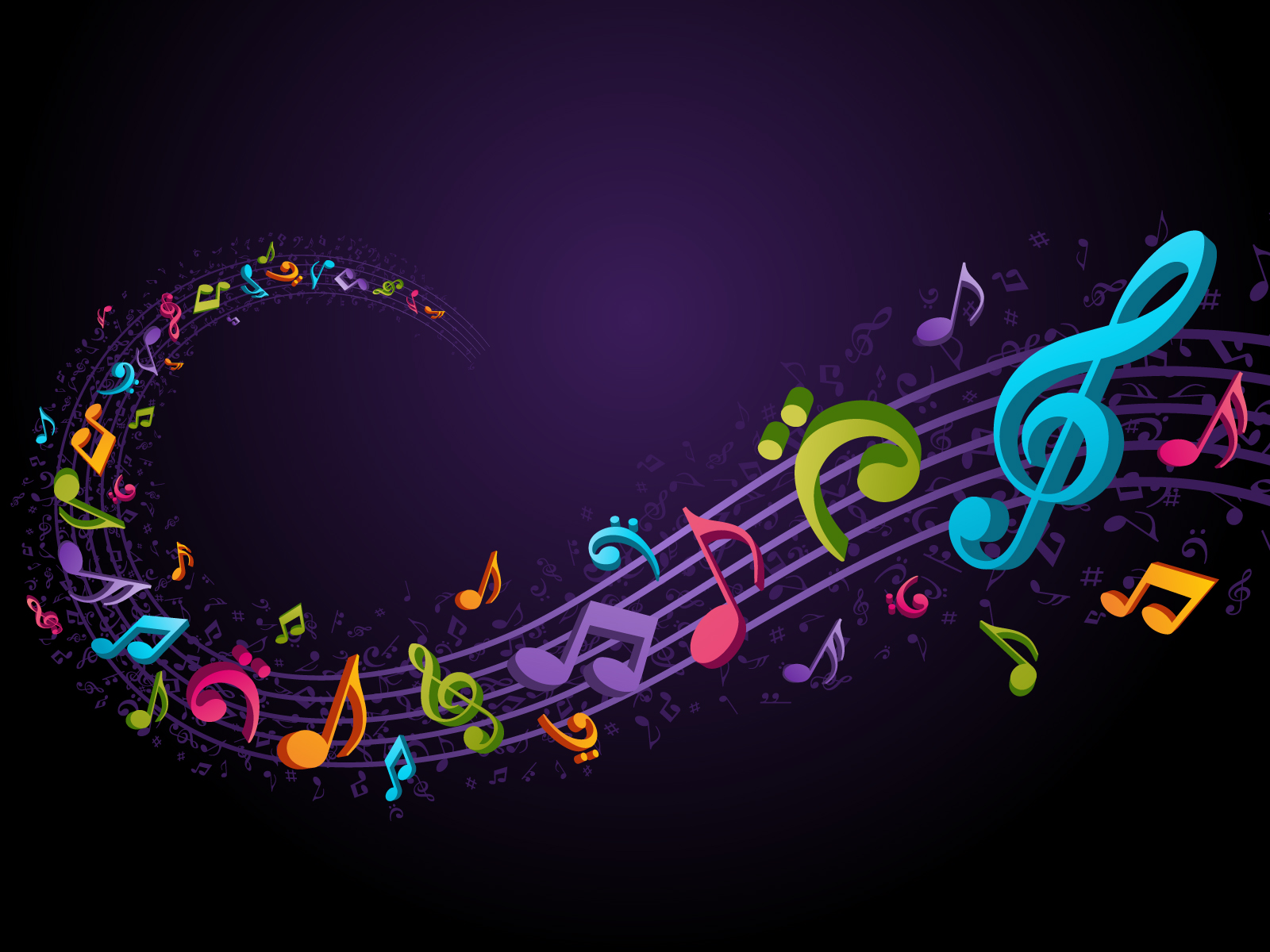 Colorful Music Wallpapers