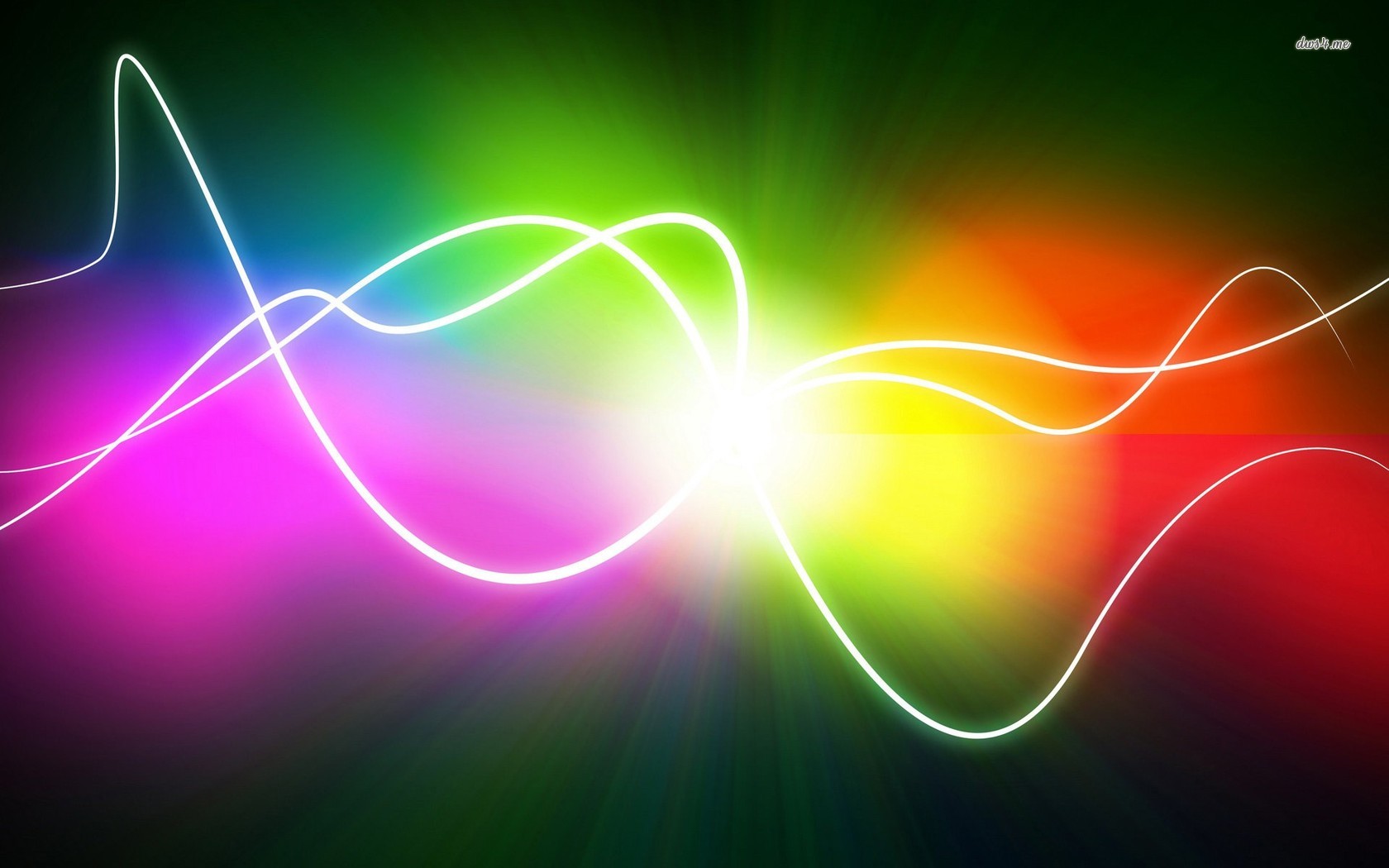 Extraordinary Neon Wallpaper Colorful Background 1680x1050px