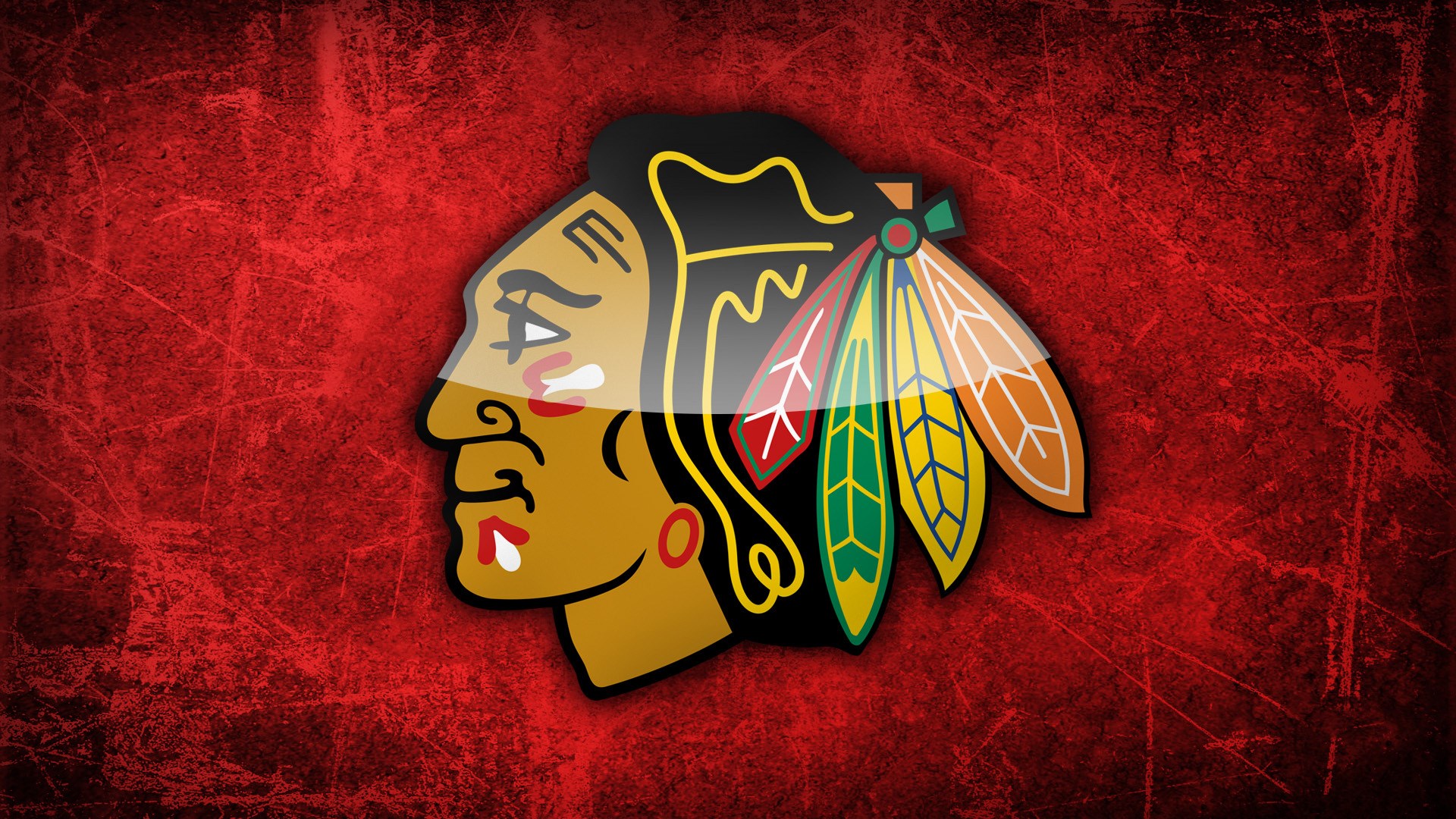 NHL Chicago Blackhawks Logo Sport