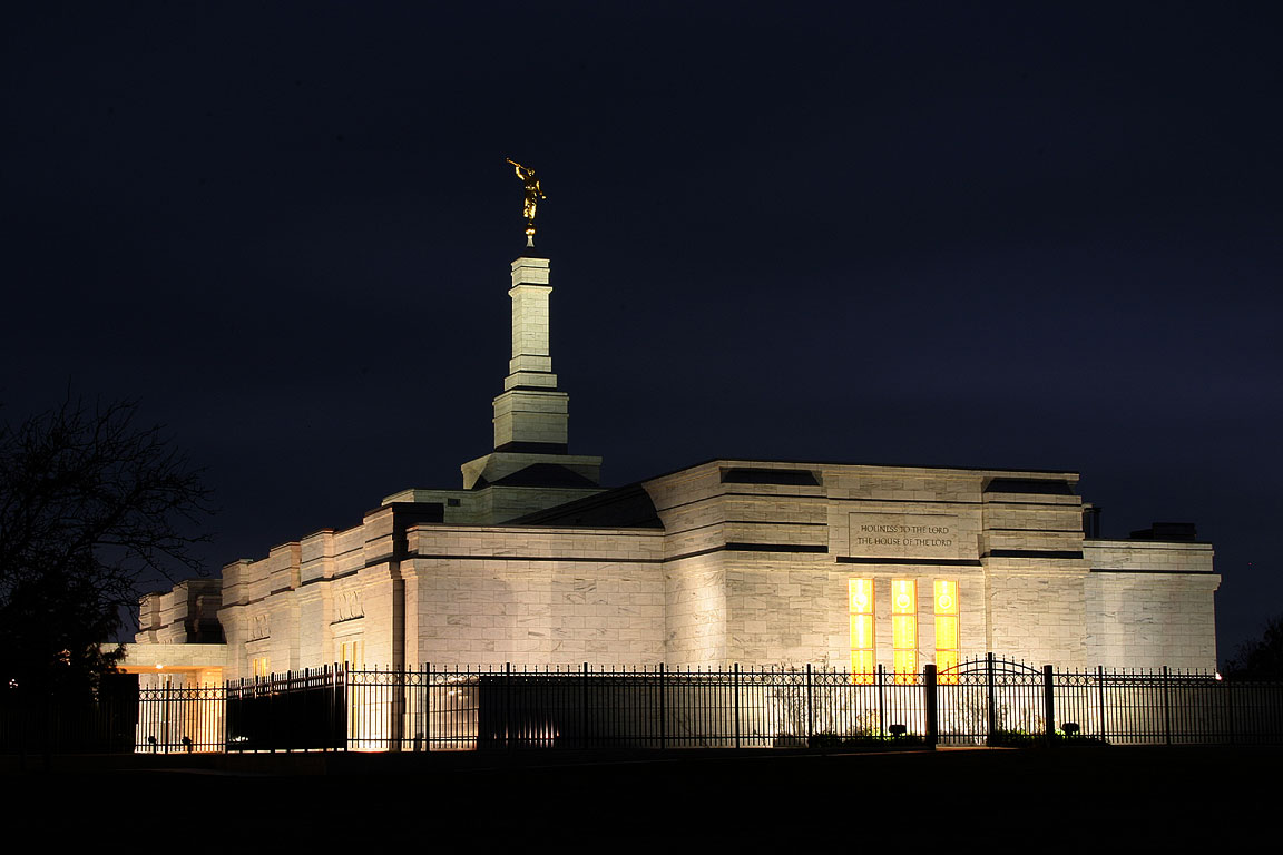 Photograph of the Oklahoma City Oklahoma Mormon Temple