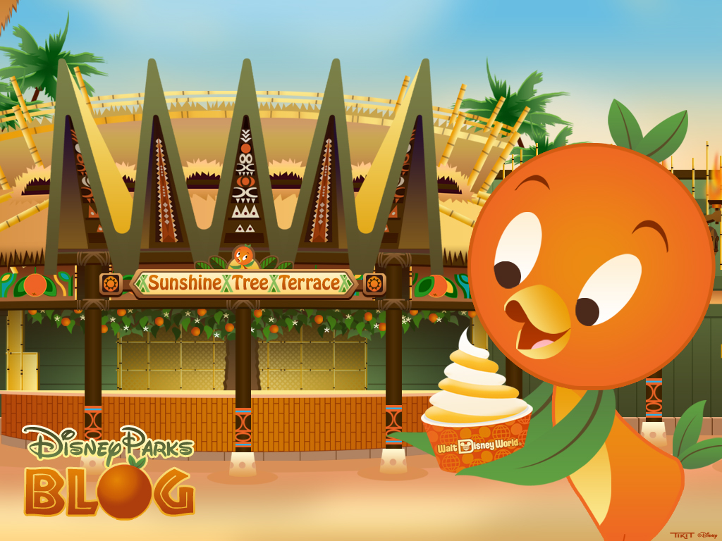 Desktop Wallpaper Featuring Orange Bird, Returning Today to Magic Kingdom Park at Walt Disney World