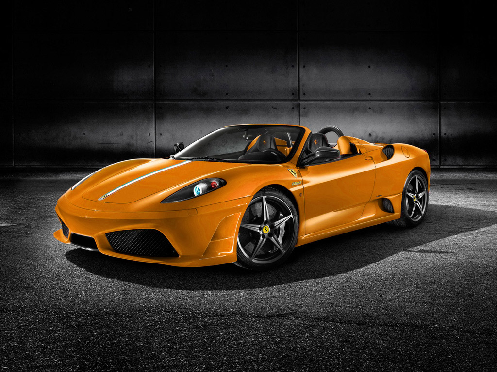 Orange Ferrari