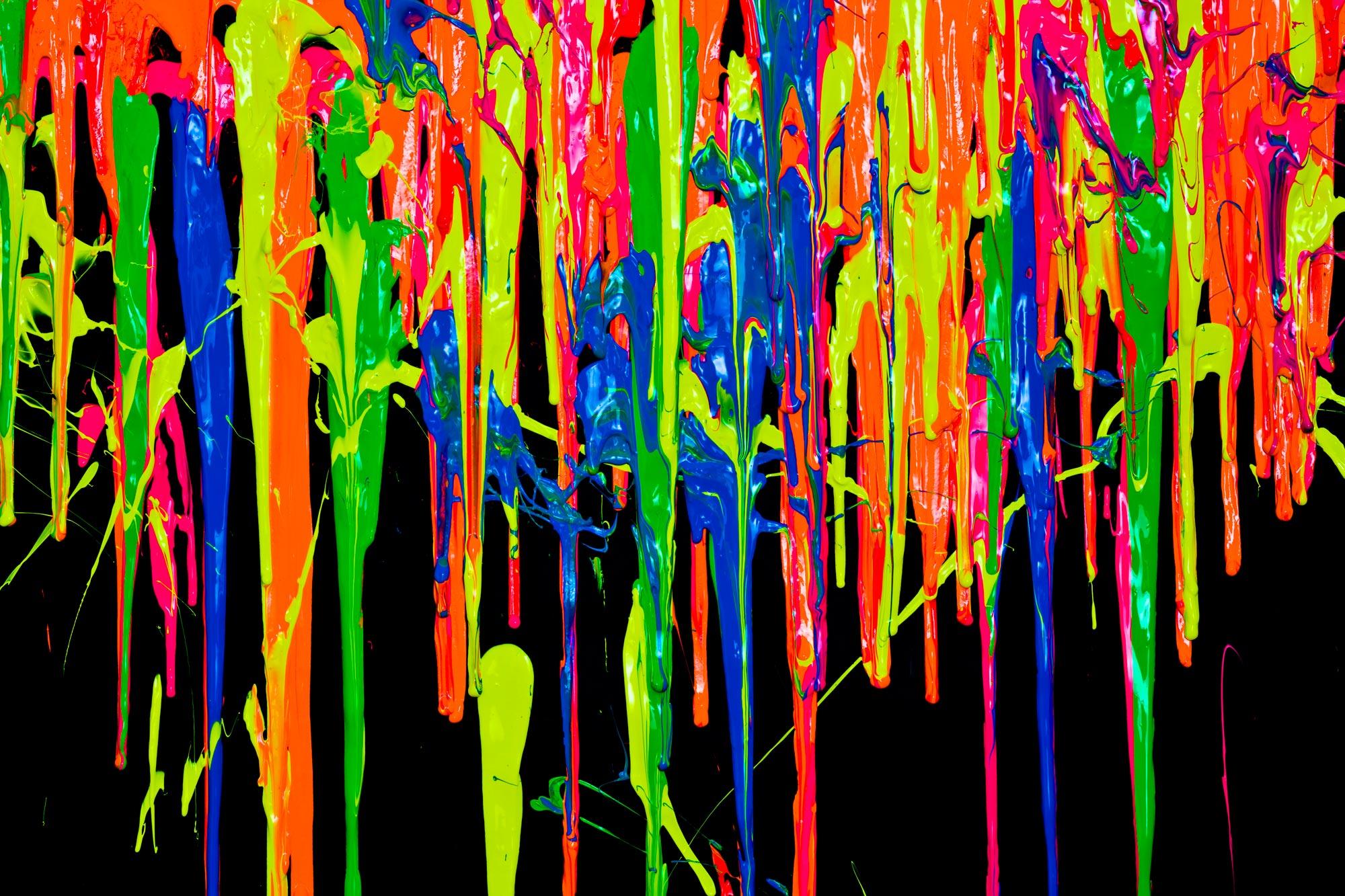 Colorful Paint Wallpaper 2000x1333