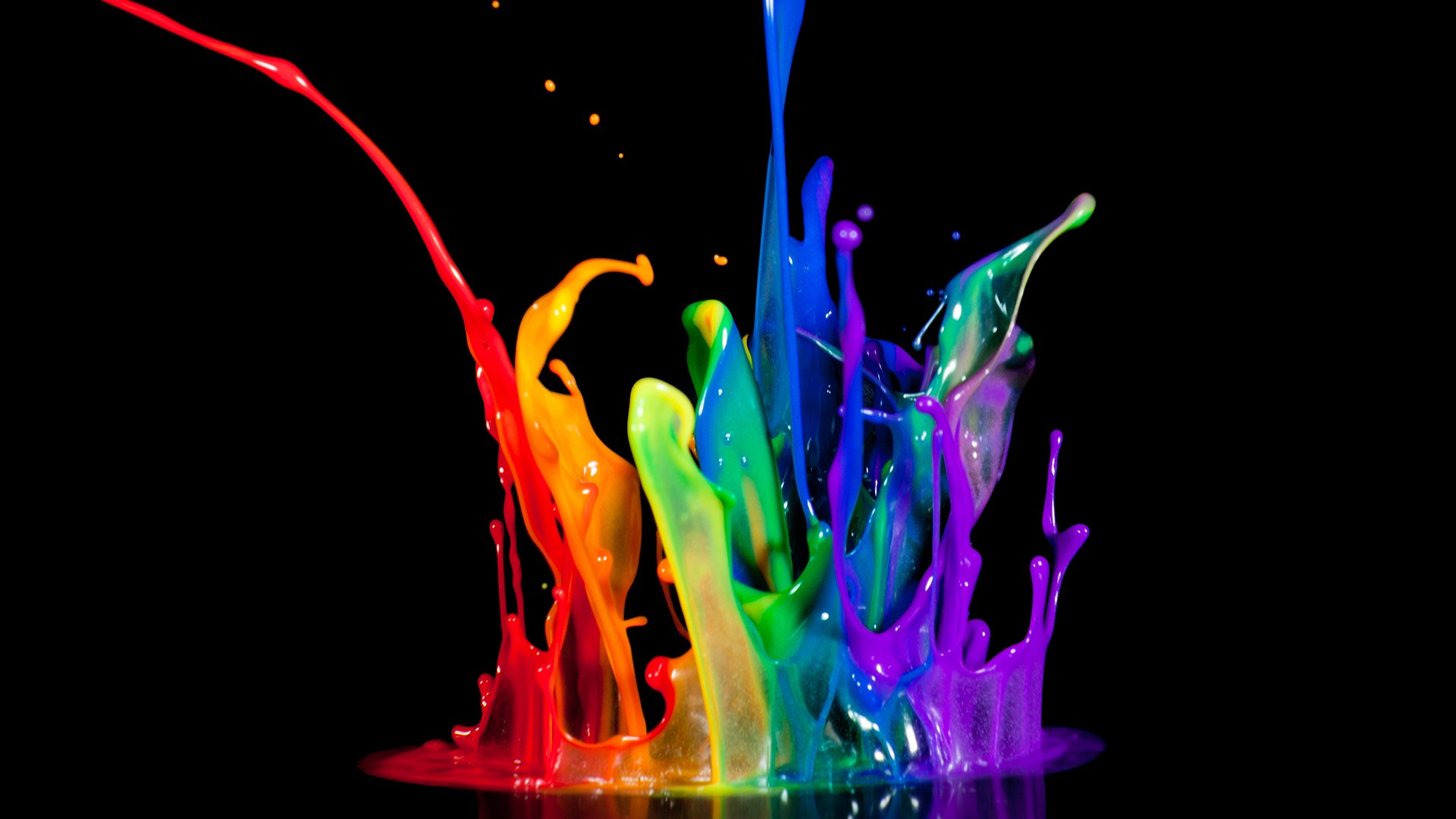 Background and Colorful Paint Wallpapers