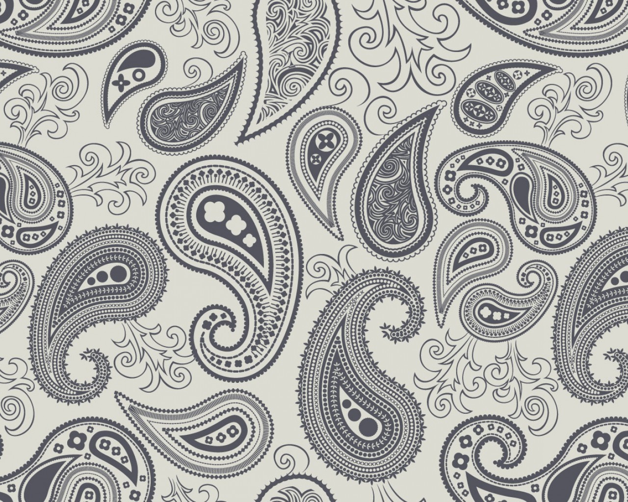 Other Resolution: Cool Paisley Seamless Floral Wallpaper