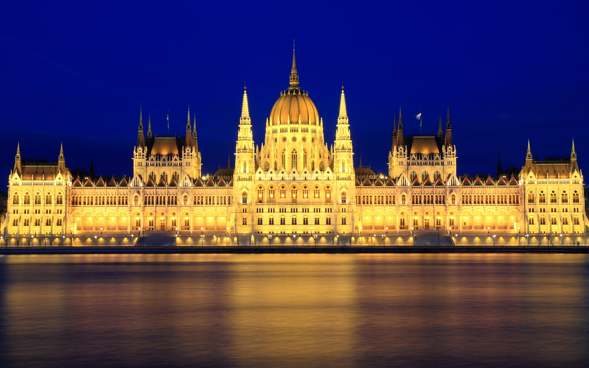 Parliament Budapest Hungary Wallpaper 1920x1200 21806