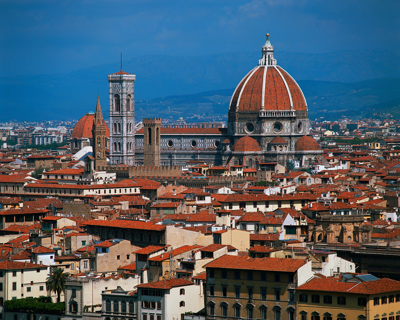 Florence, Italy, Map