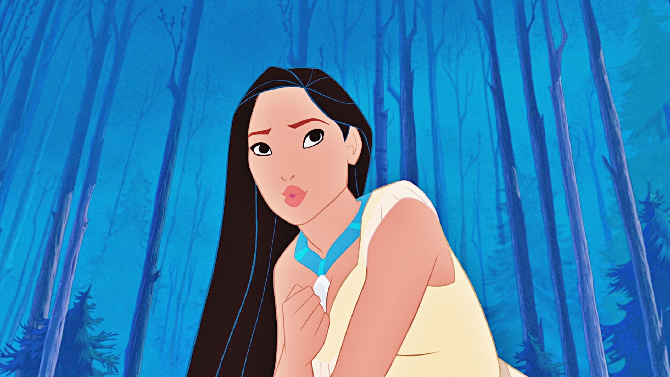 Pocahontas's Cher Horowitz Hair Flip