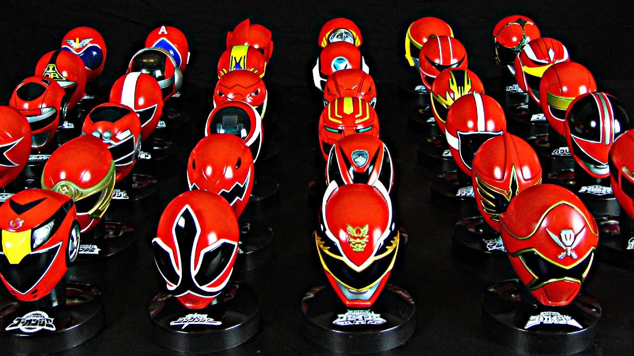 Sentai Mask Collection (Power Ranger Helmets)