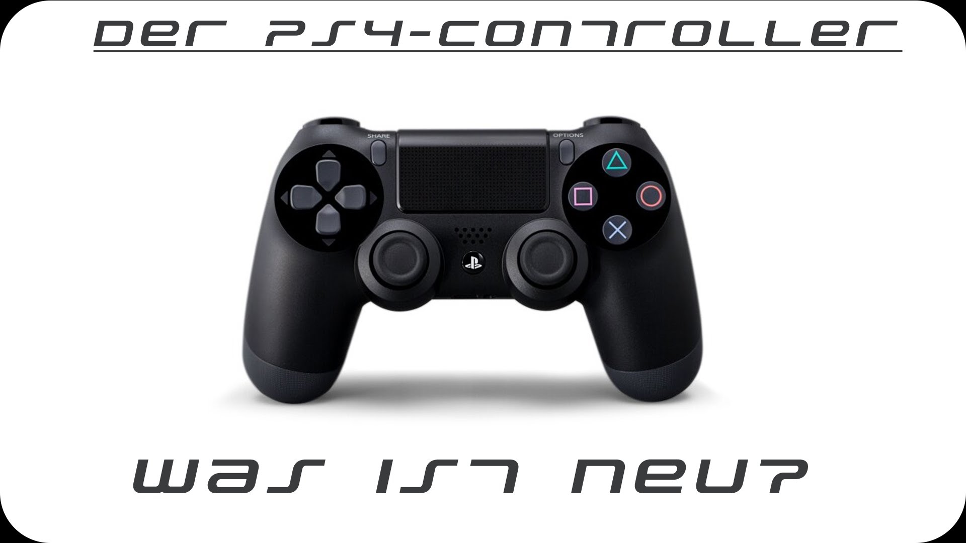 Der PS4-Controller / Was ist neu? [German] [HD]