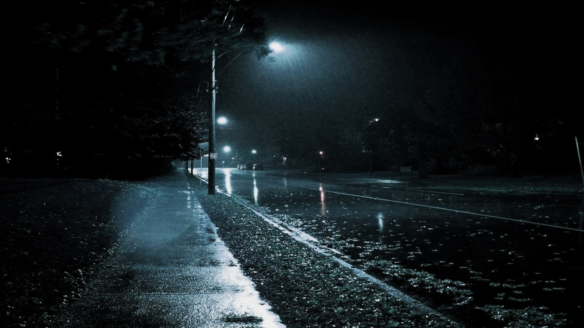 Rain At Night