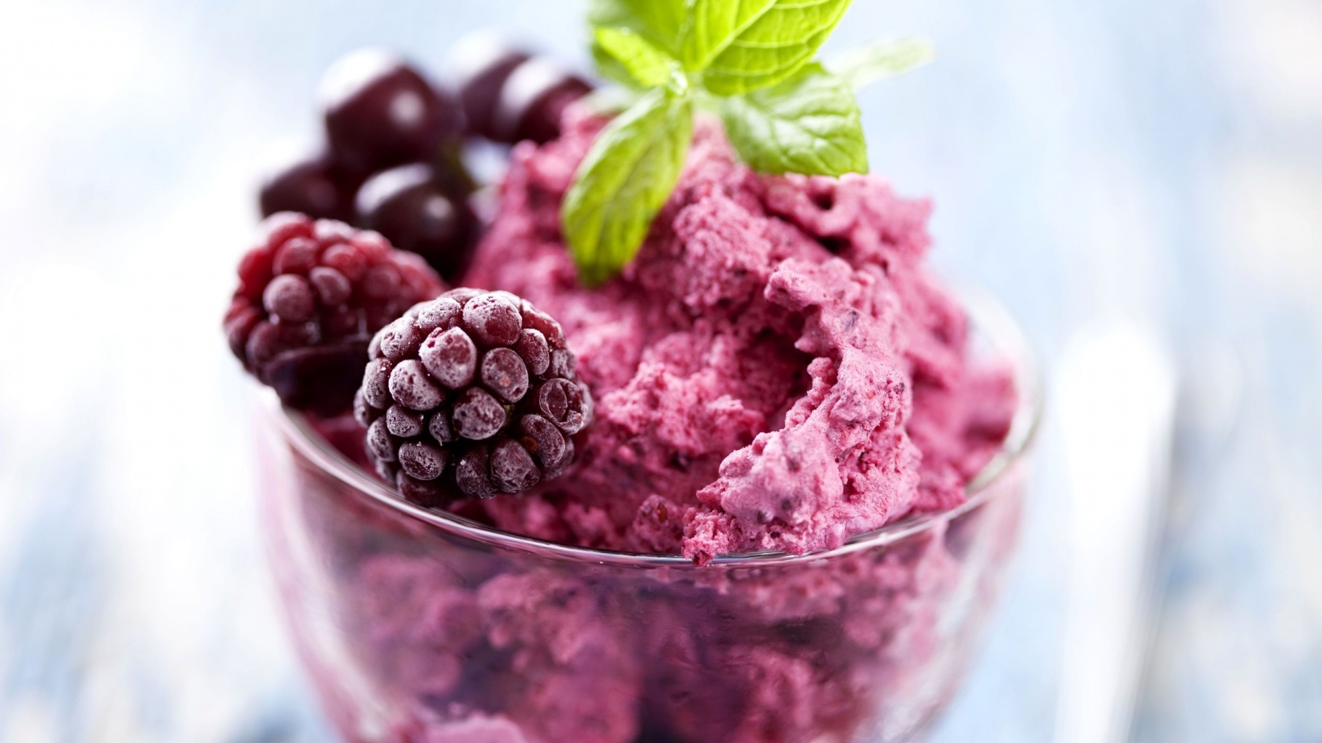 Raspberry Ice Dessert