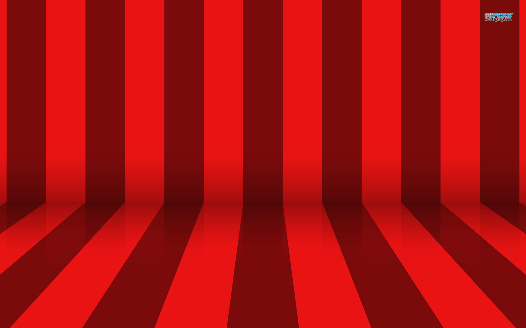 Red Striped Wallpaper