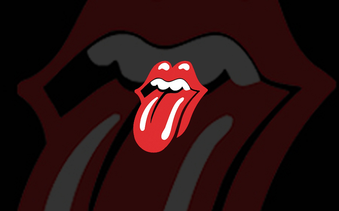 Rolling Stones Logo 2 Wallpaper HD