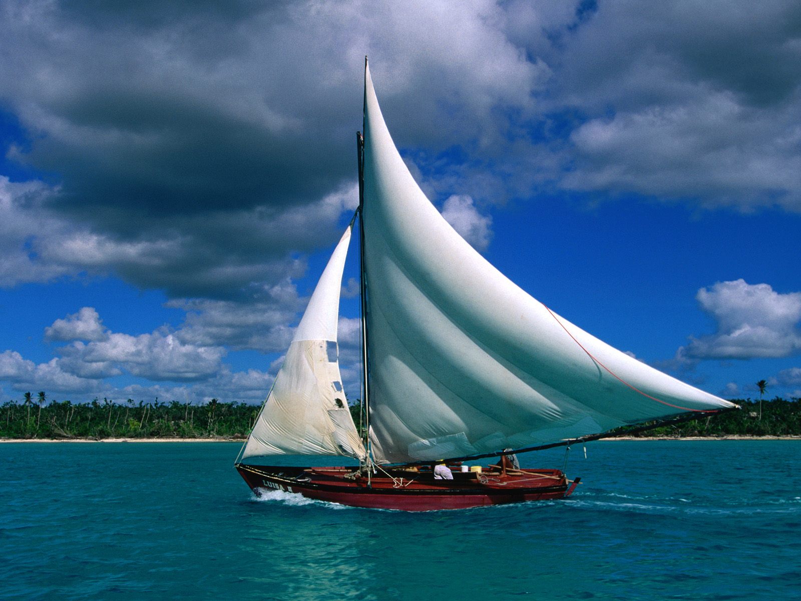 You can download full hd wallpaper fishing sailboat dominican republic normal with a click ...