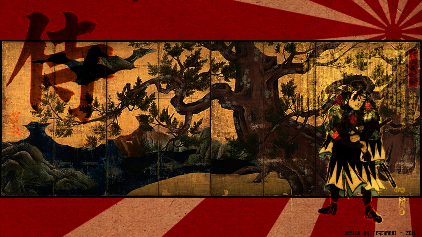 Samurai wallpaper by teriyanki Samurai wallpaper by teriyanki