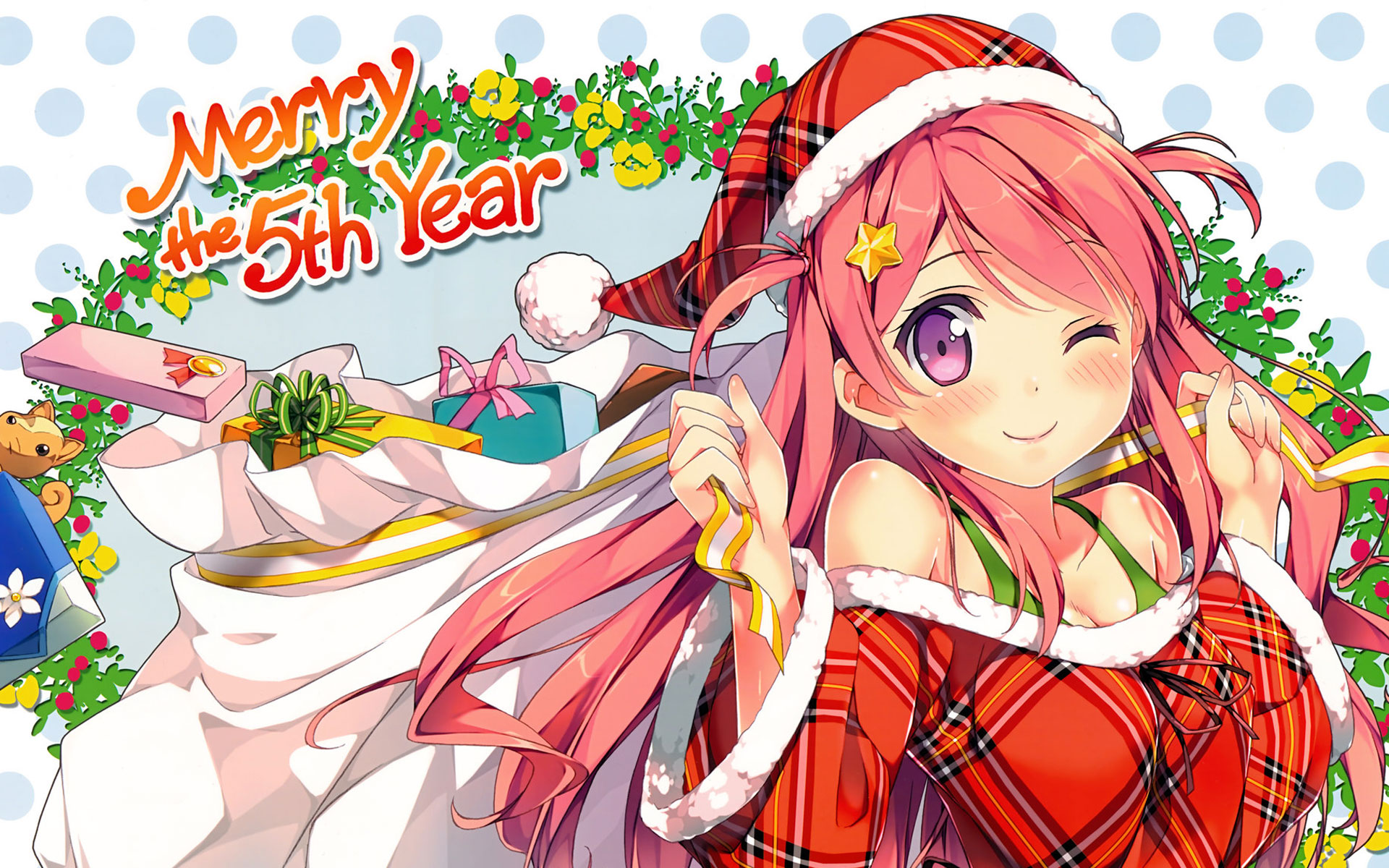 Santa Girl Anime 27276