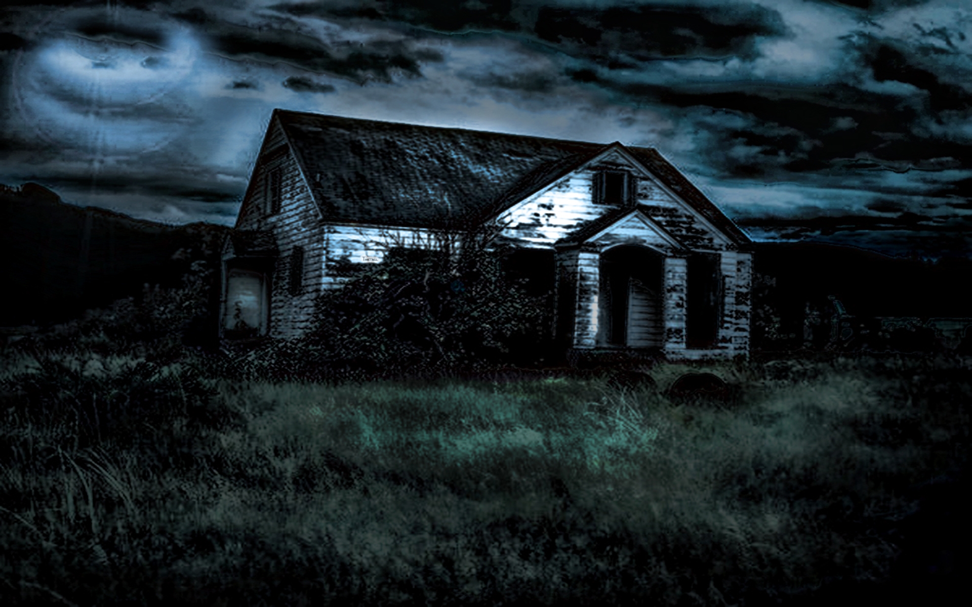 Scary House Backgrounds wallpaper | 1920x1200 | #22425