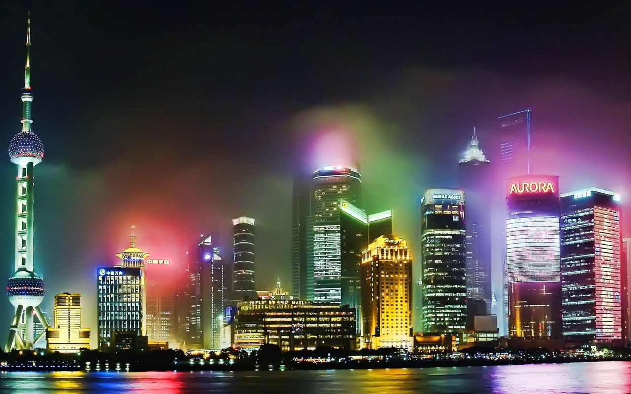 Shanghai City Night