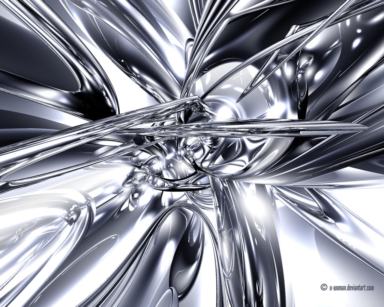 Silver Abstract Wallpaper 21836 1440x900 px