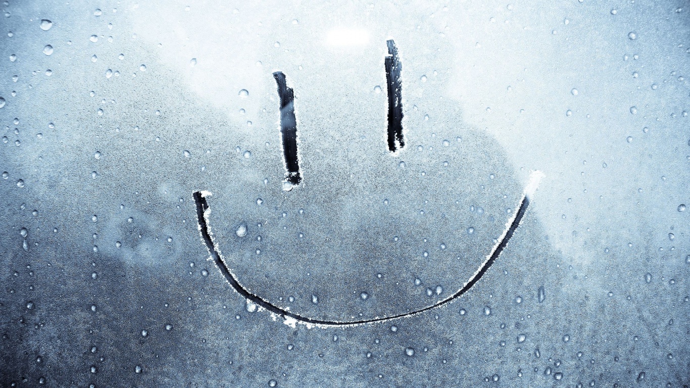 Smiley on Window