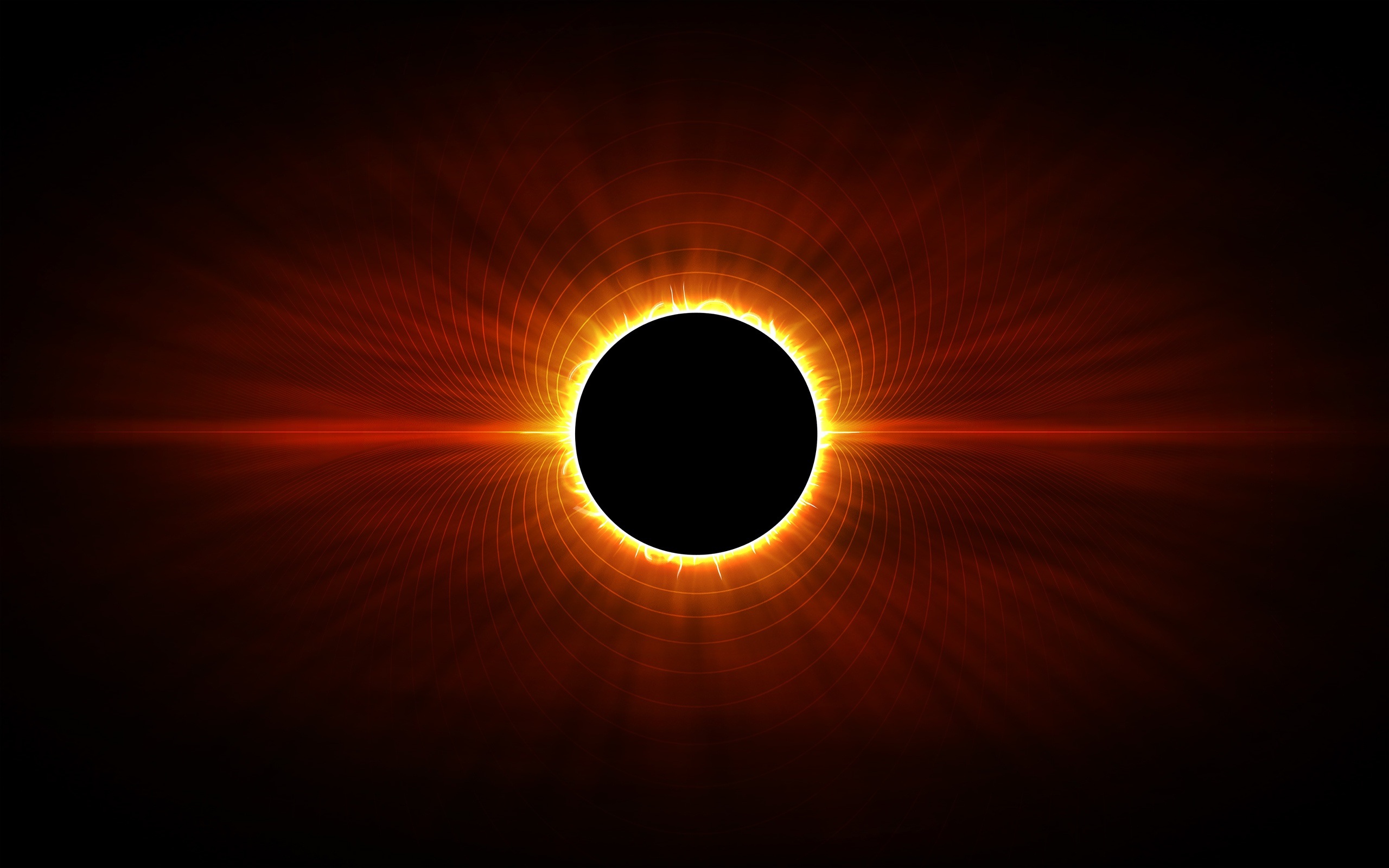 Solar Eclipse Wallpaper