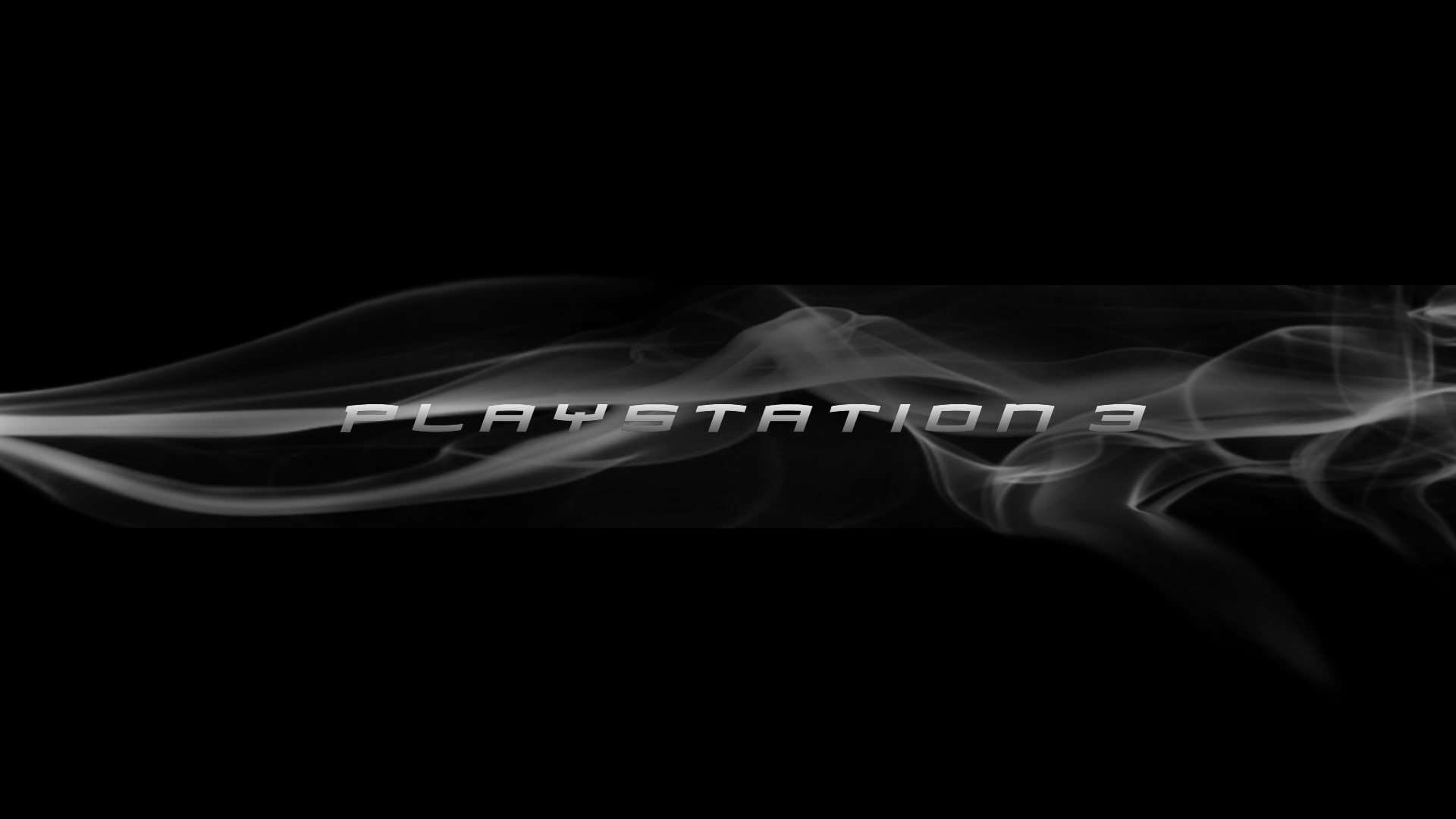 PlayStation 3 Smoke Logo Wallpaper
