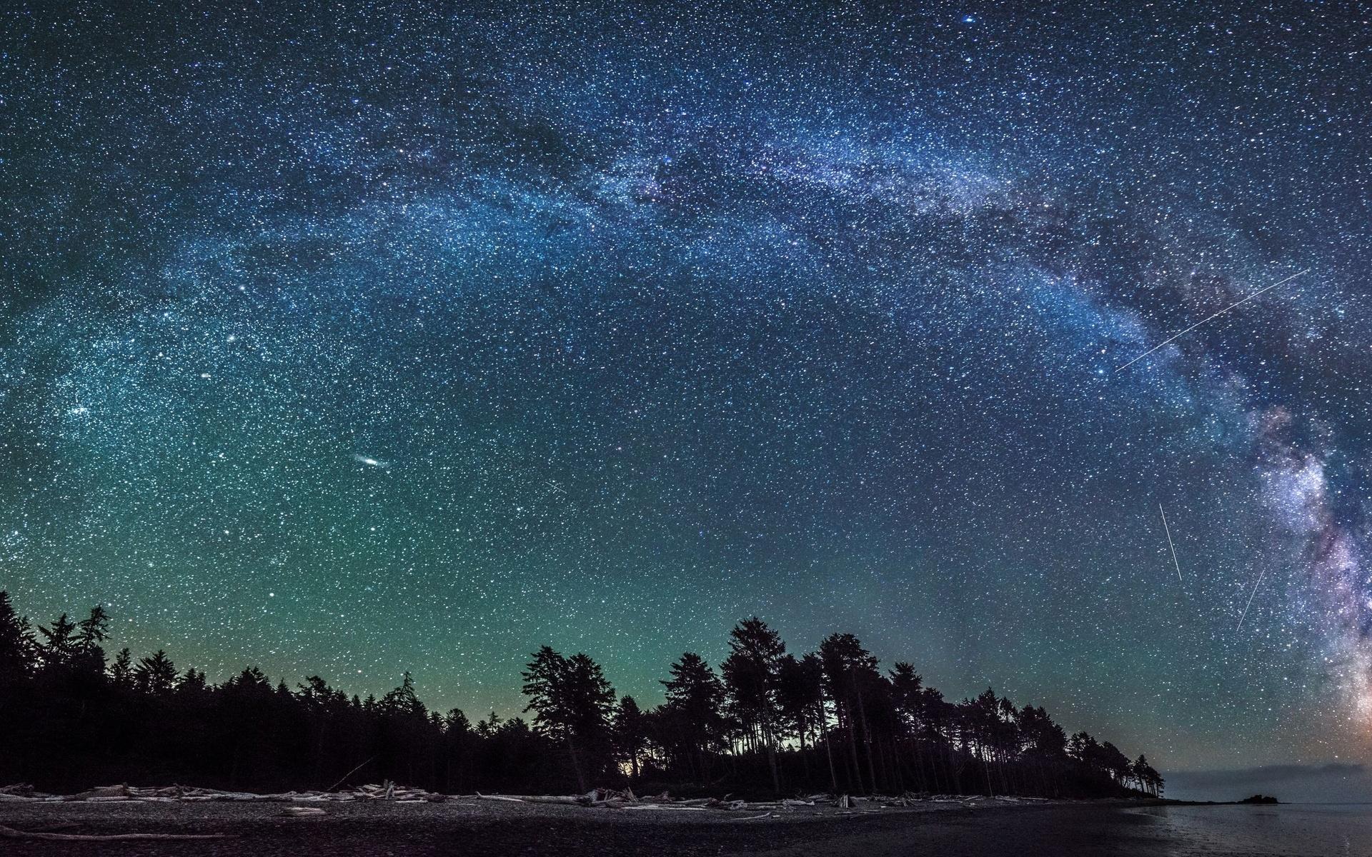 Download Starry Galactic Sky wallpaper